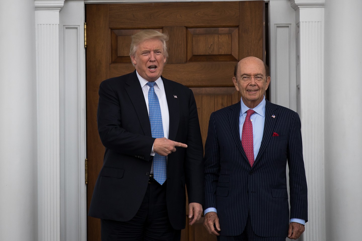 Donald Trump Holds Weekend Meetings In Bedminster, NJ