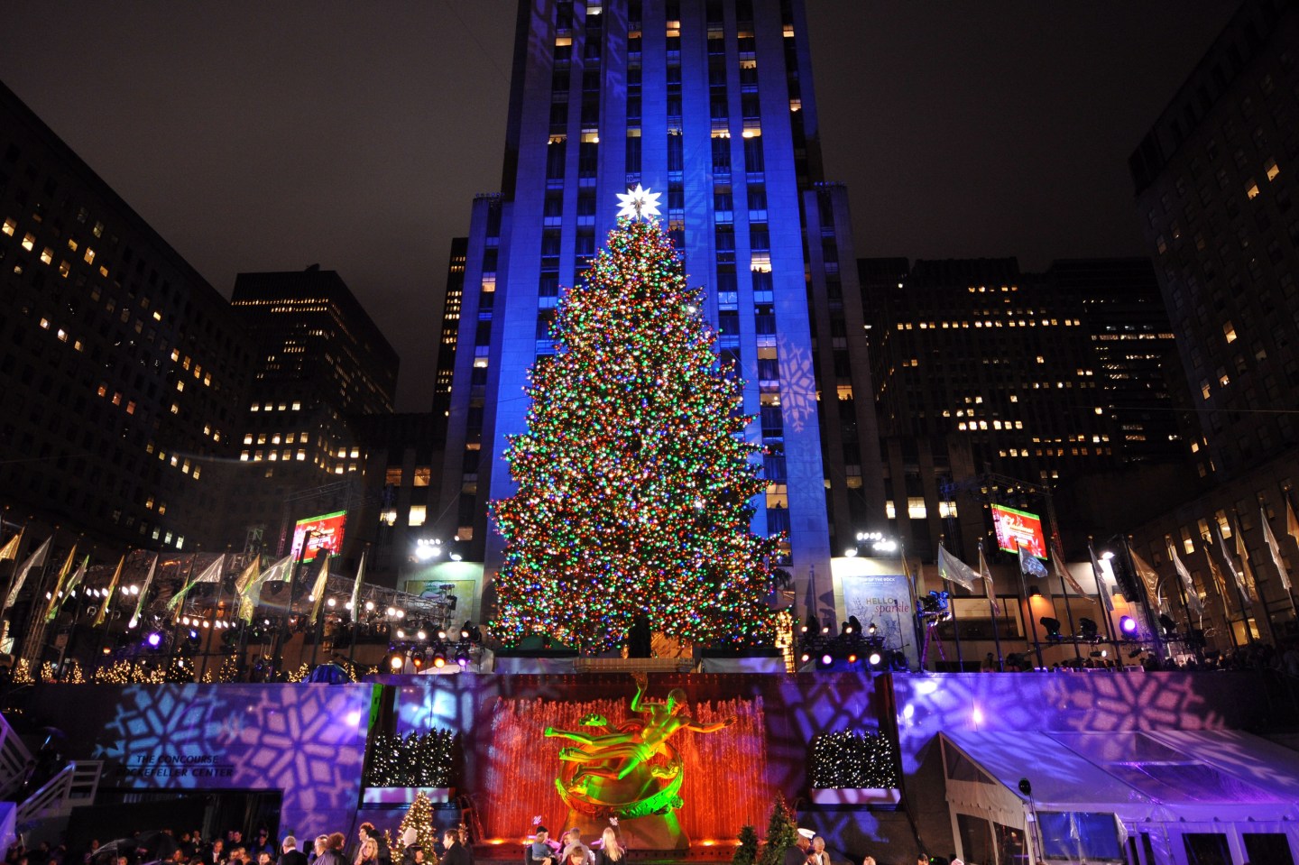 Rockefeller Center Christmas Tree Lighting