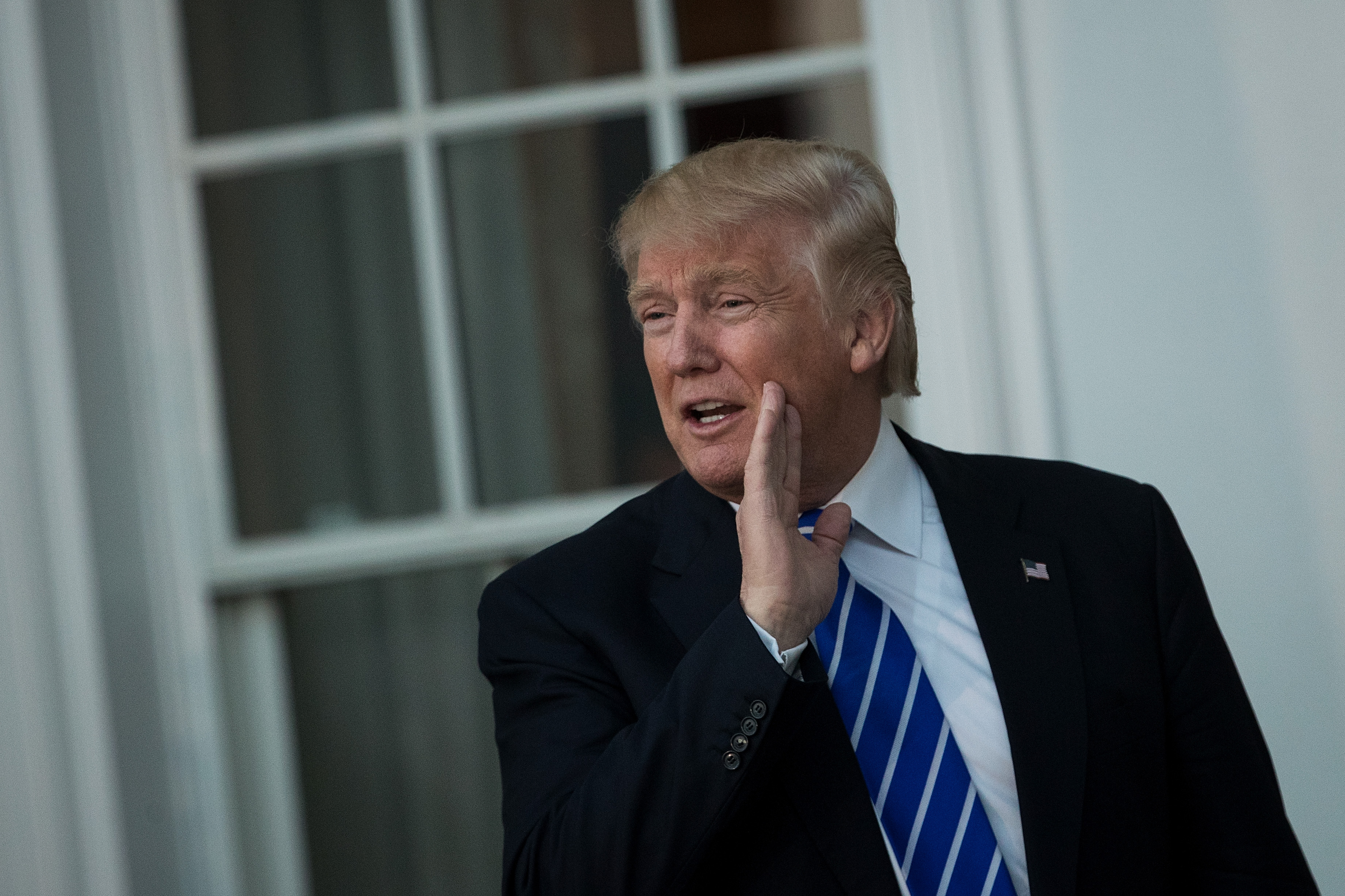 Donald Trump Holds Weekend Meetings In Bedminster, NJ