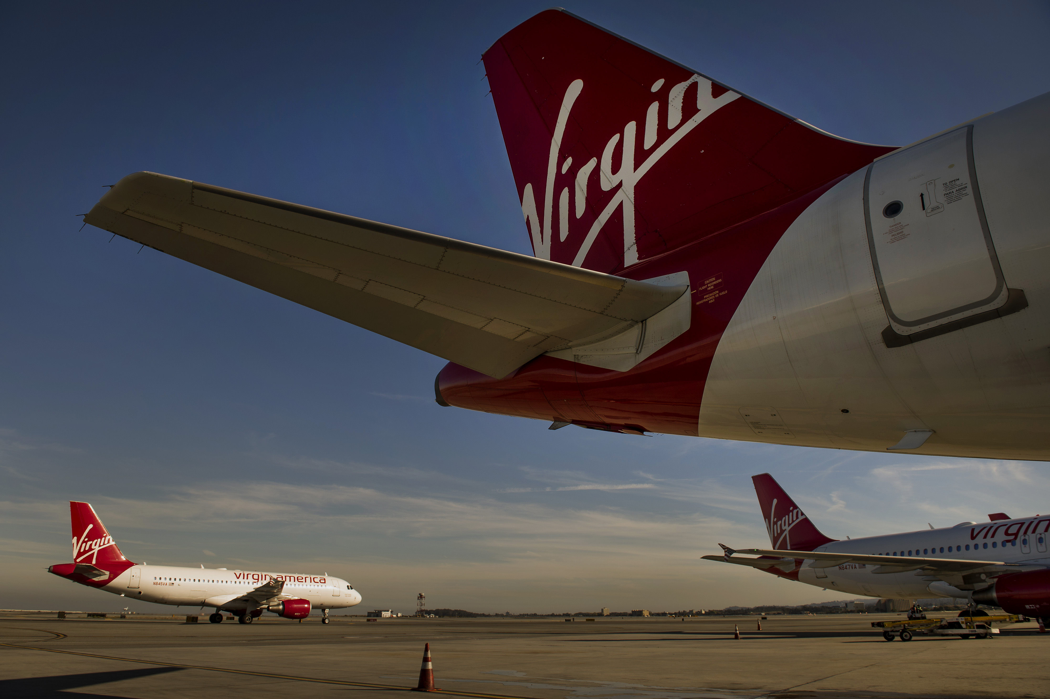 Operations Inside The Virgin America Inc. Terminal After Filing For IPO
