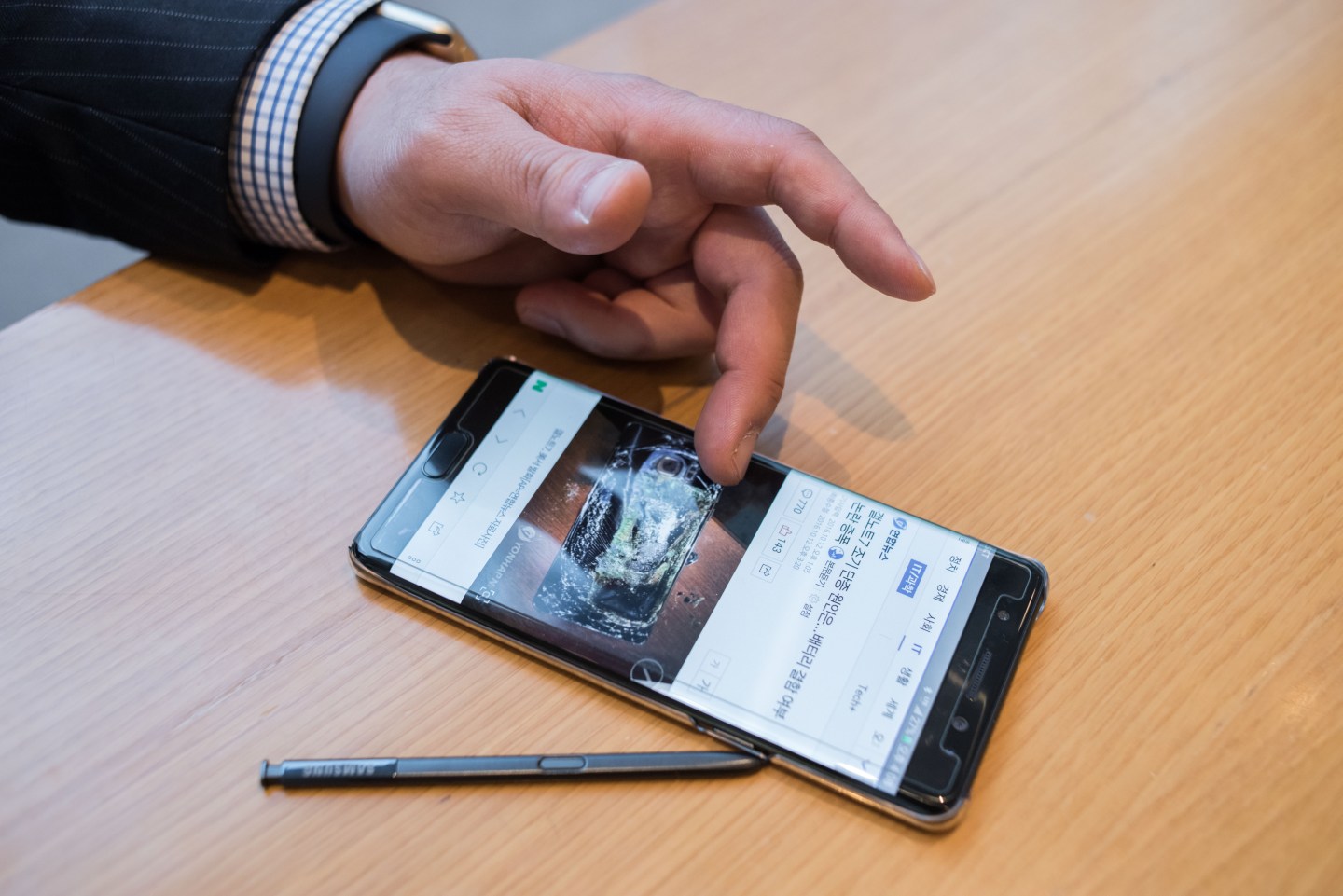 SKOREA-SAMSUNG-SMARTPHONE