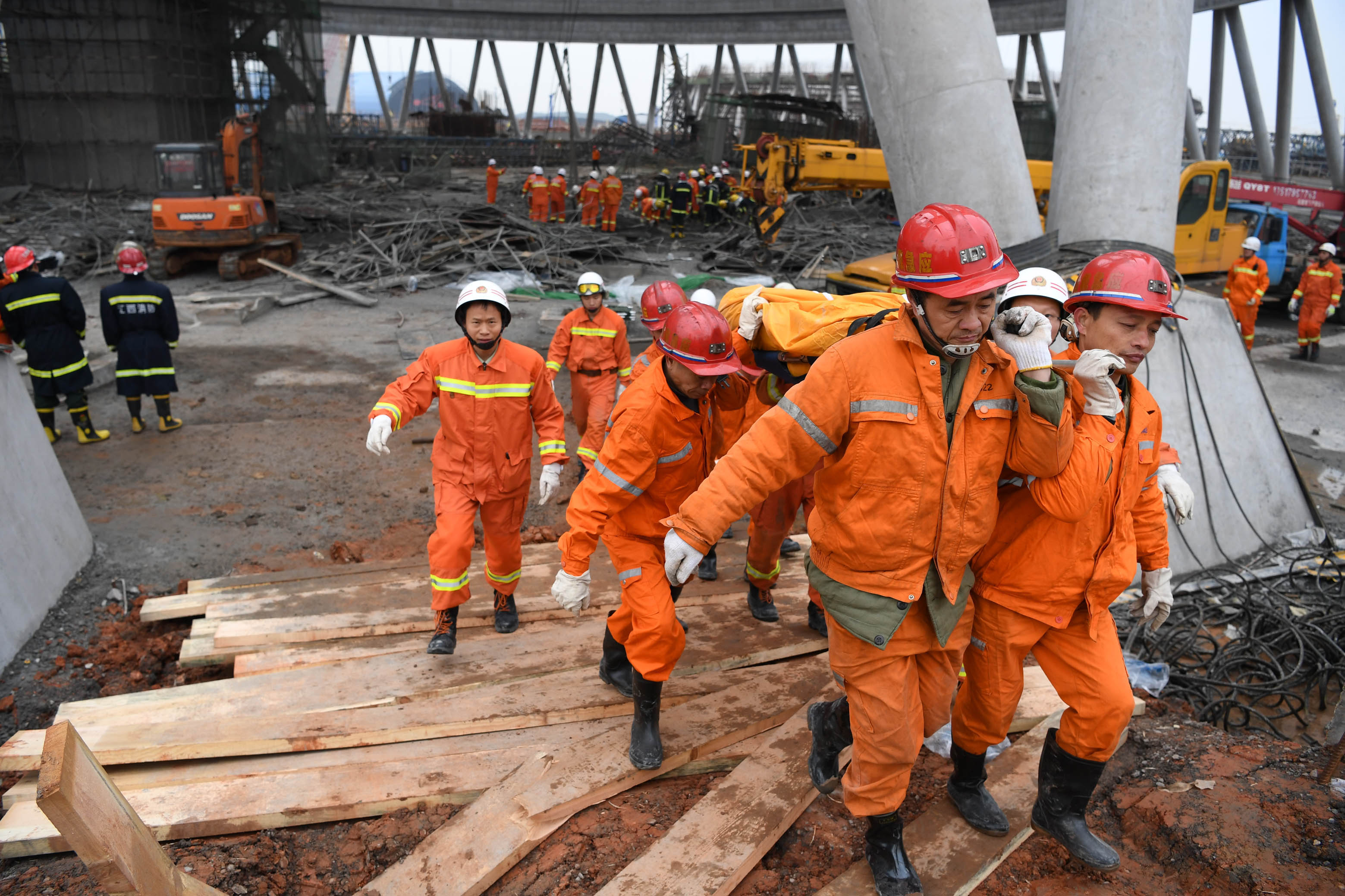 CHINA-JIANGXI-COLLAPSE ACCIDENT (CN)
