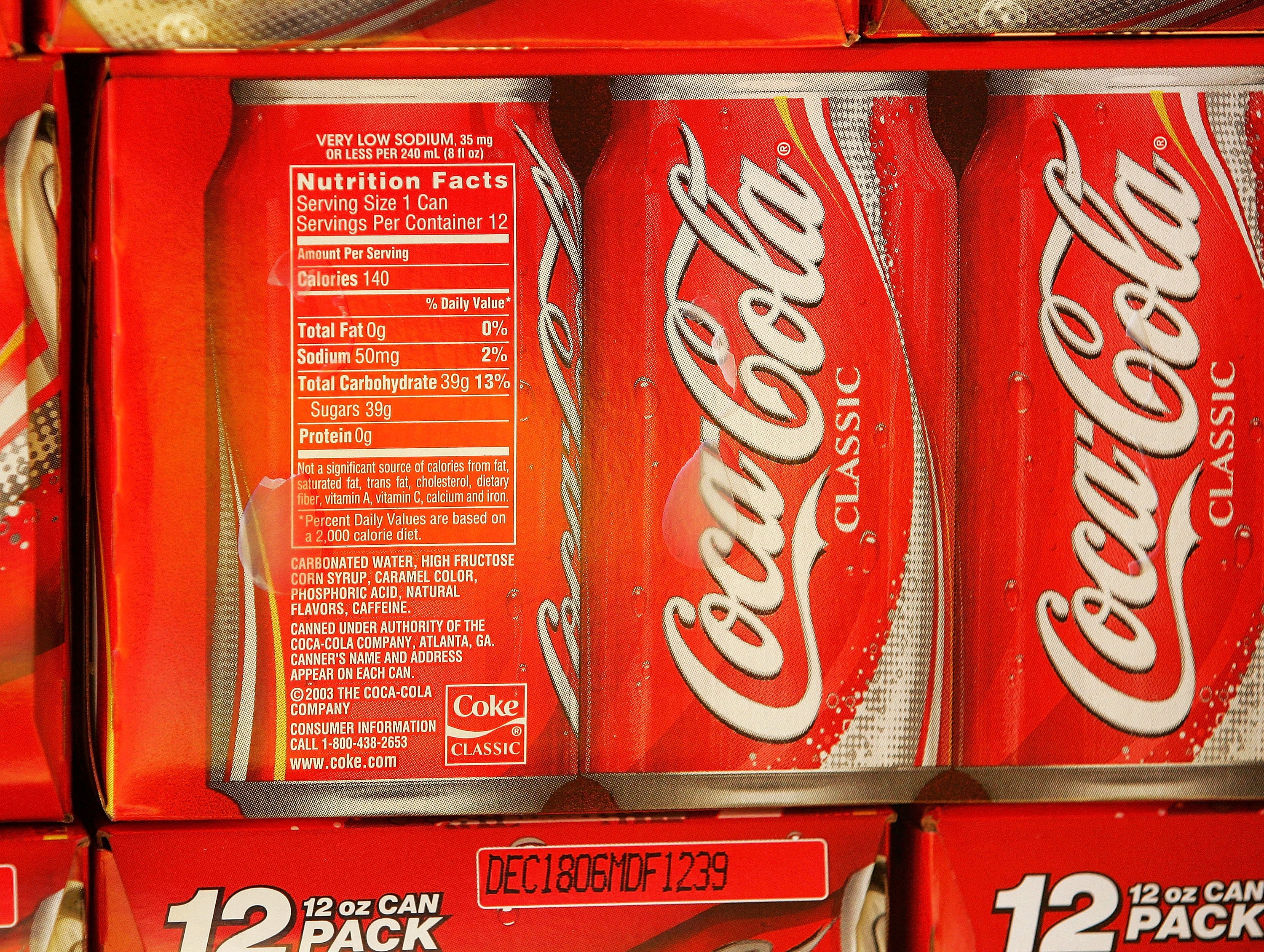 Doctors To Call For A "Fat Tax" On Sugary Soda