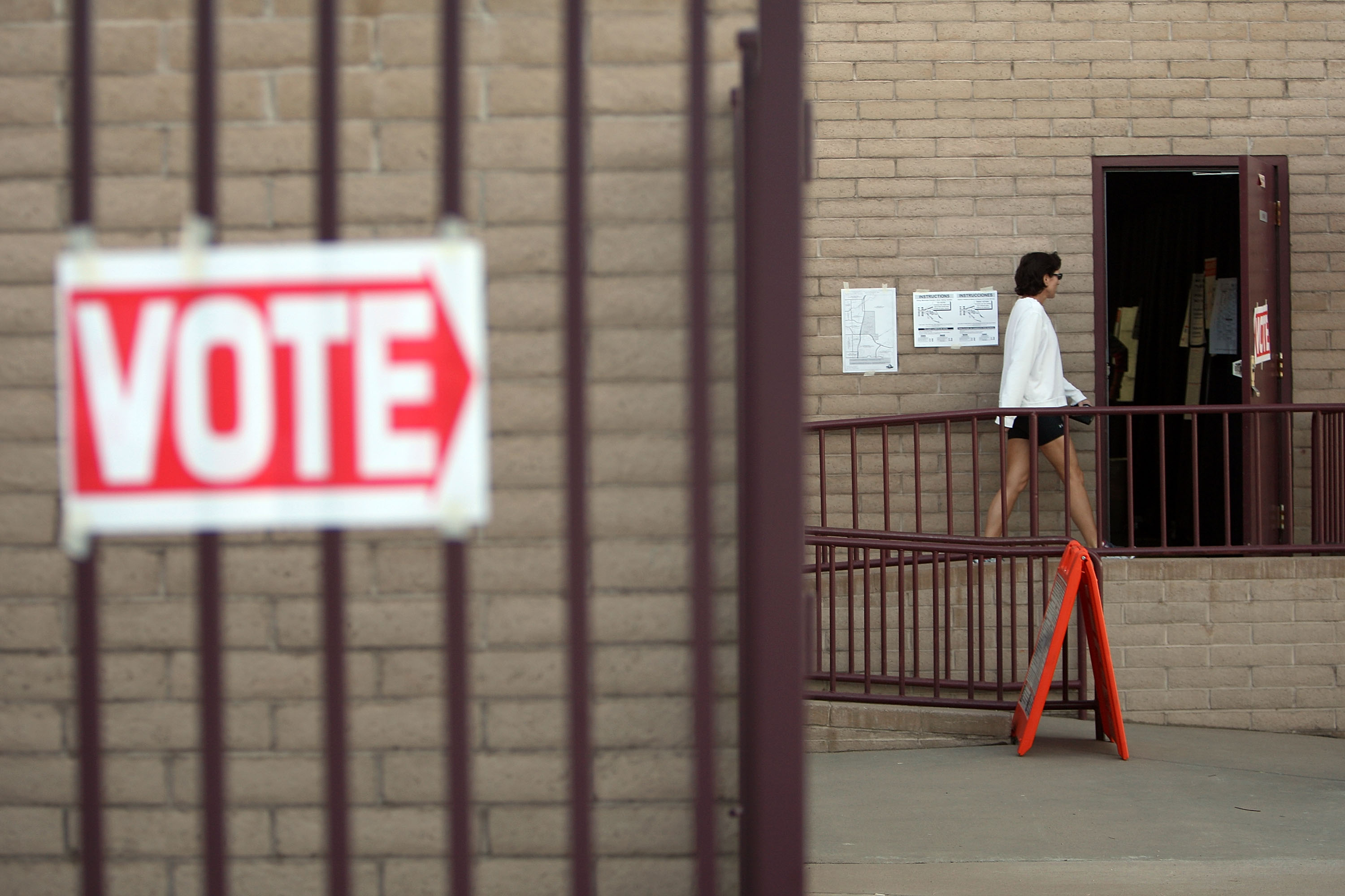 Americans Go To The Polls To Elect The Next U.S. President
