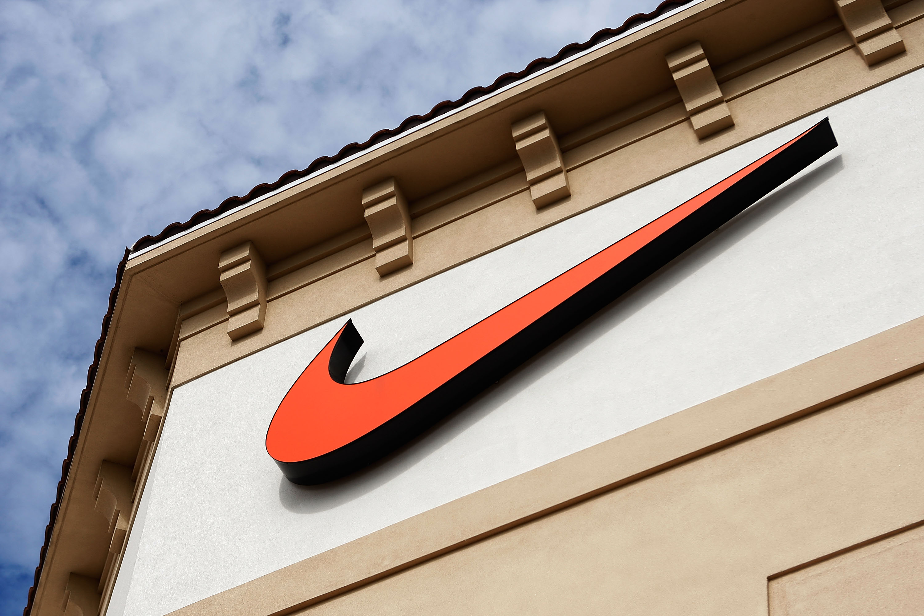 A Nike Golf display featuring Tiger Woods is shown at a golf shop on December 12, 2009 in Orlando, Florida. Woods announced that he will take an indefinite break from professional golf to concentrate on repairing family relations after admitting to infidelity in his marriage. Woods has a line of golf products offered by Nike Golf. (Photo by Getty Images)