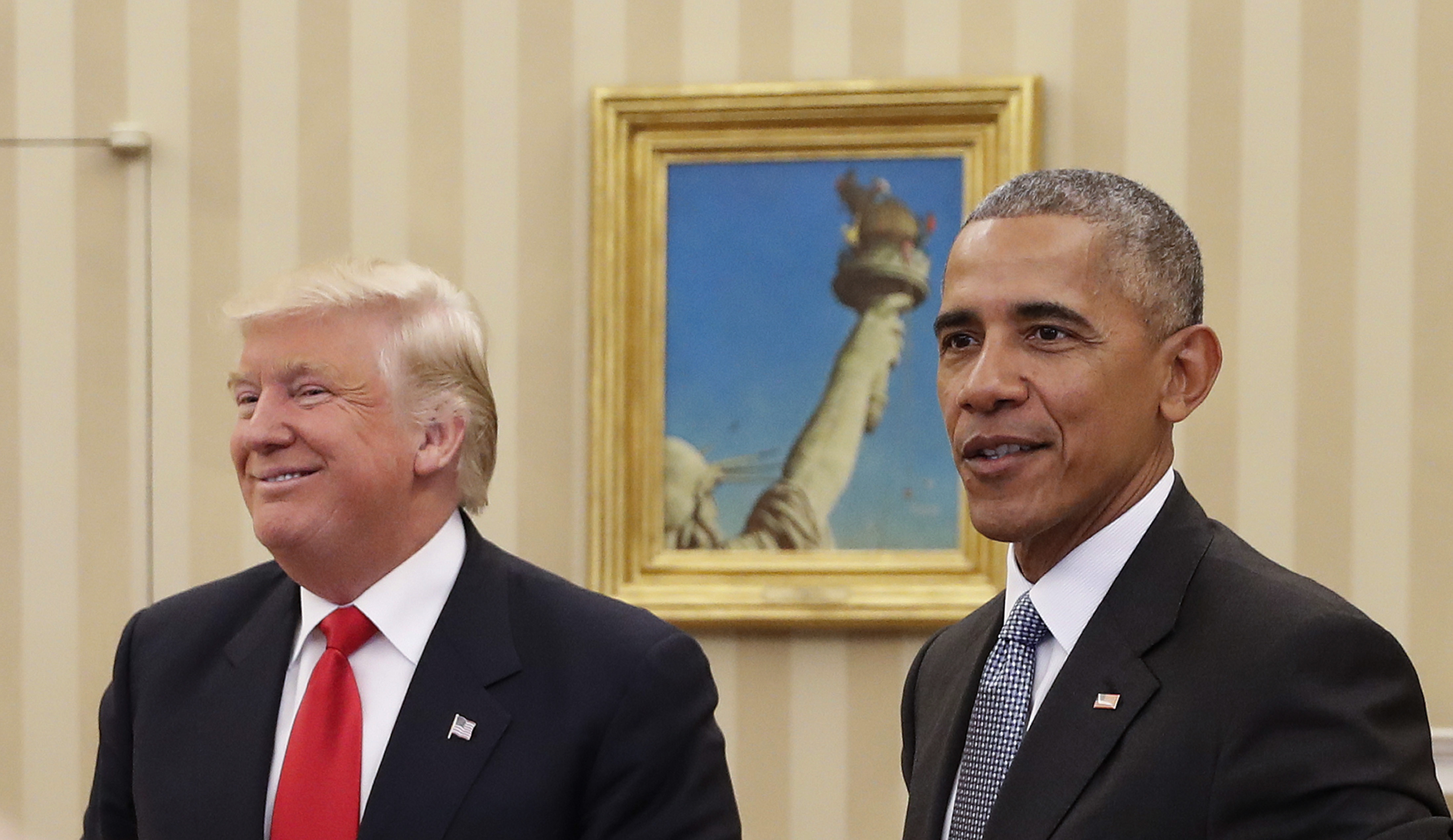Barack Obama, Donald Trump