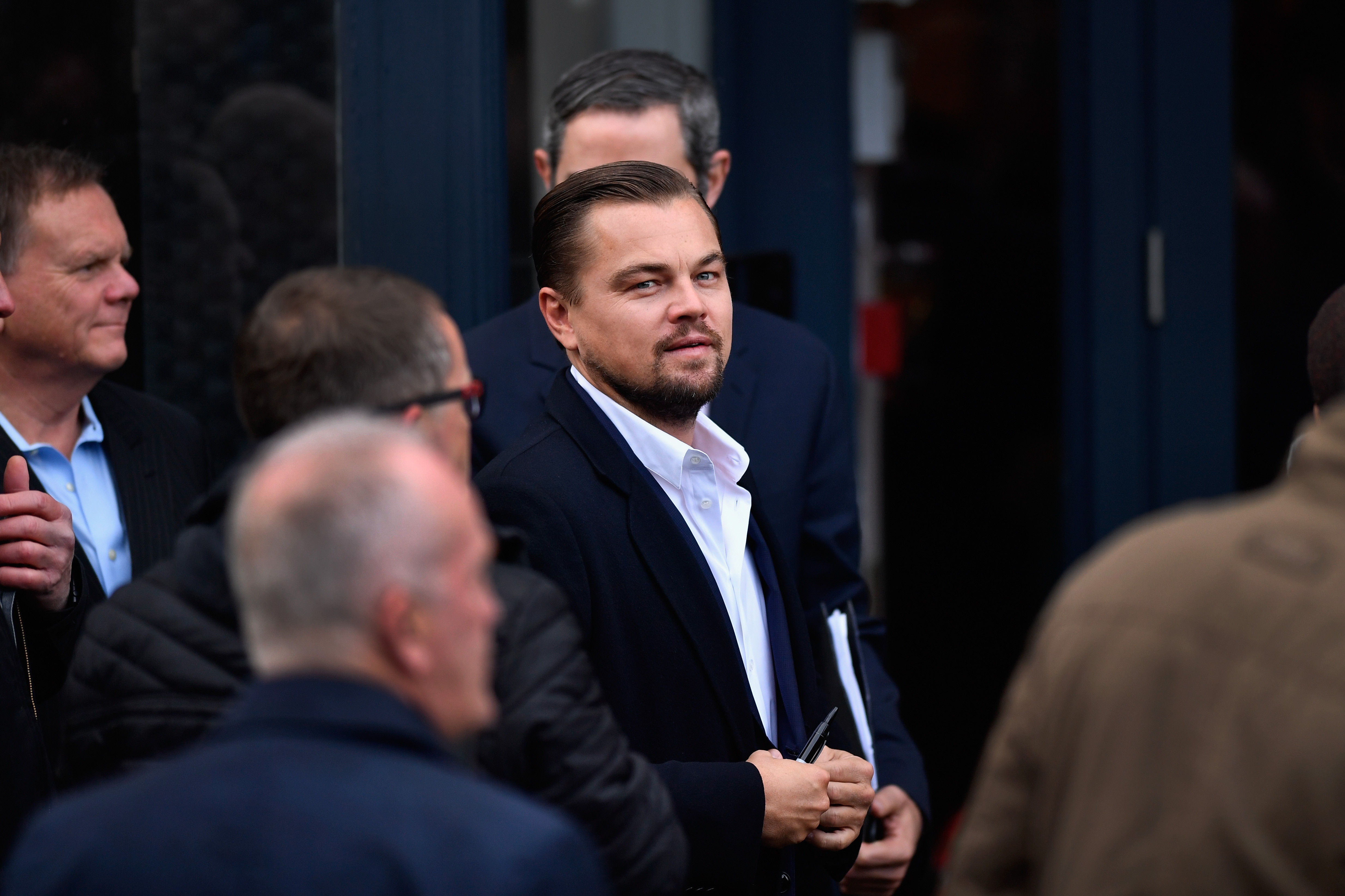 Hollywood actor Leonardo DiCaprio.