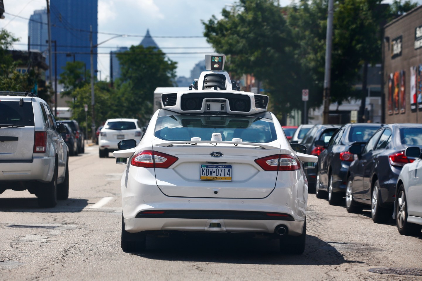 Uber Autonomous Cars