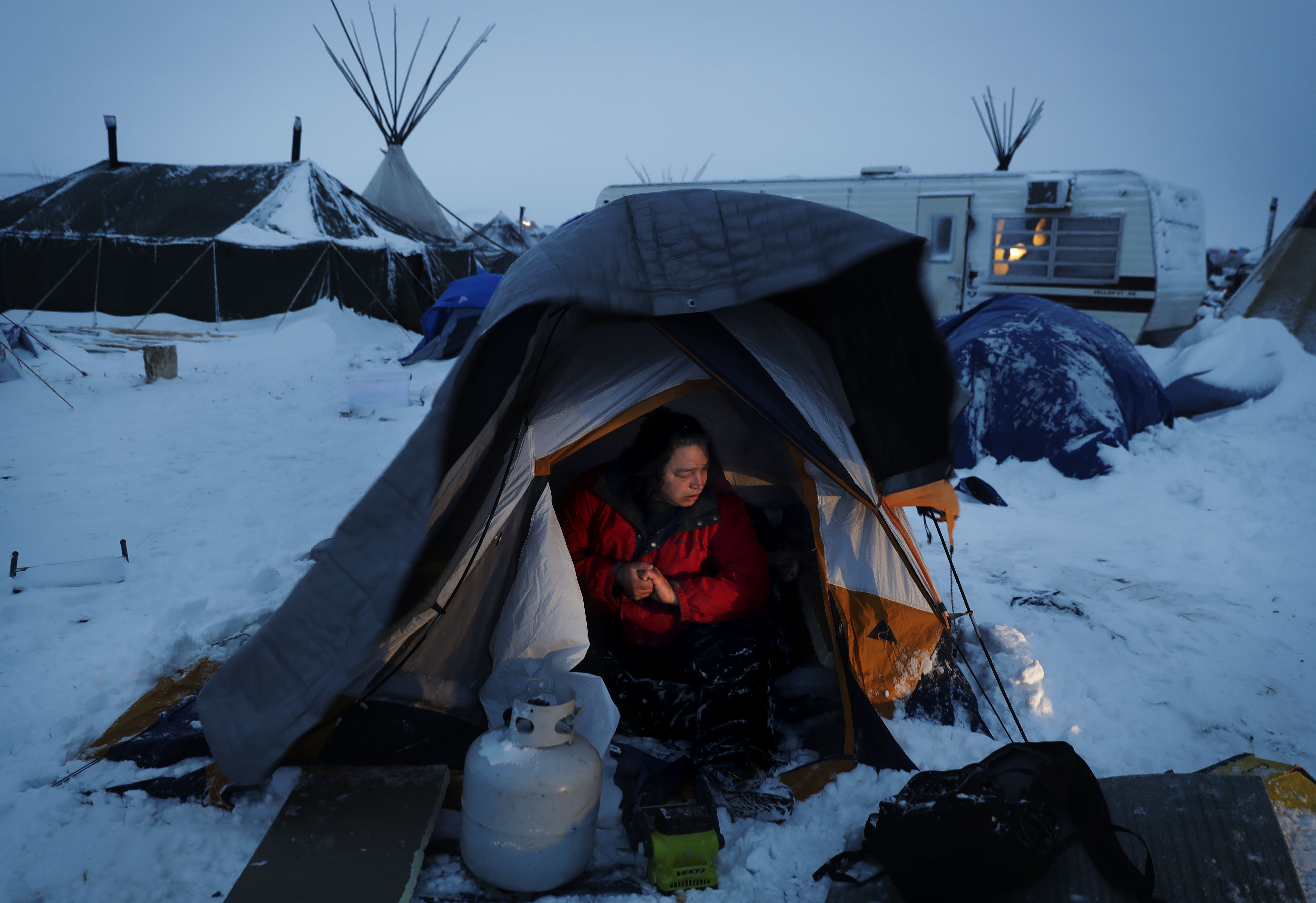 Oil Pipeline Protest North Dakota 2016