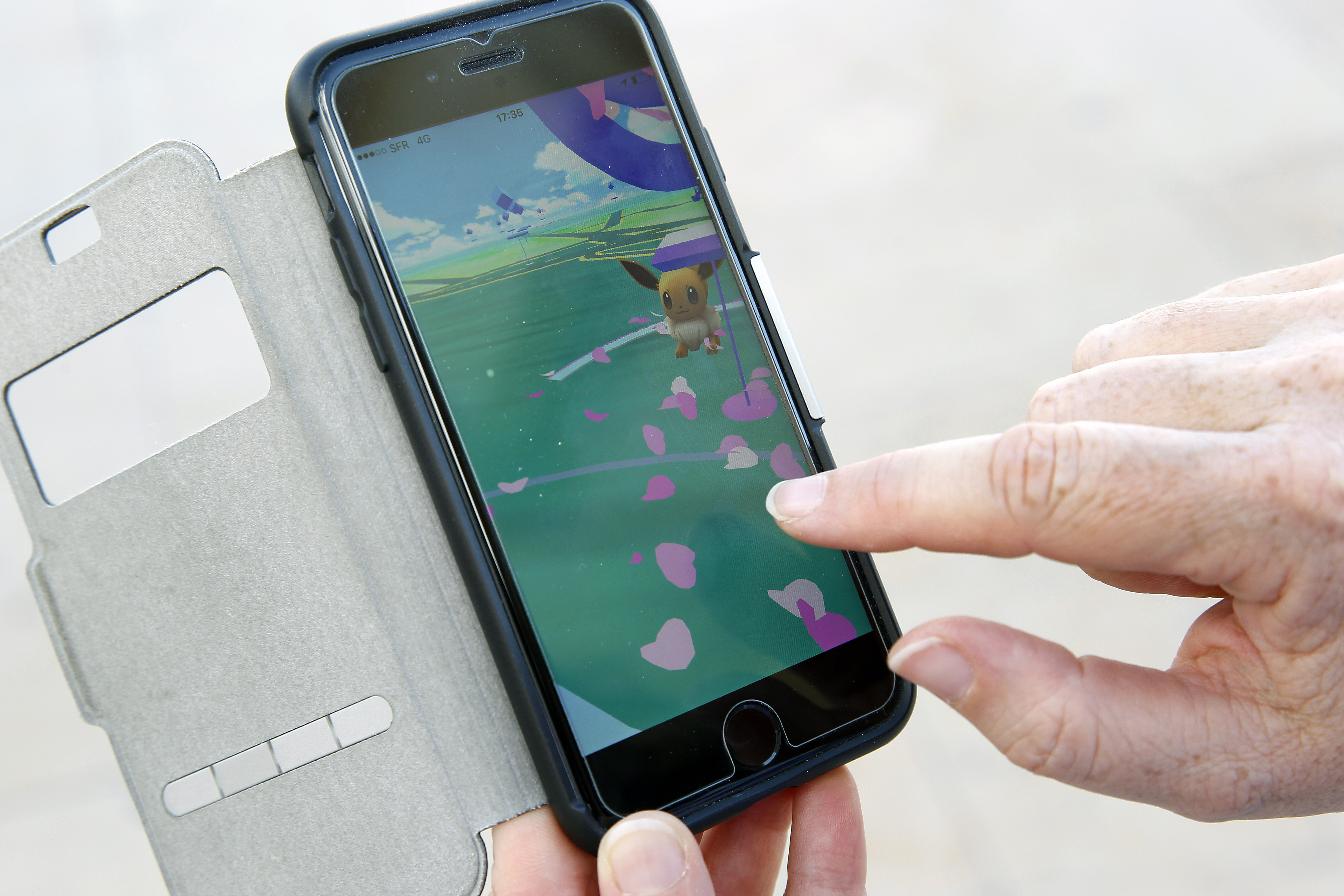 Pokemon Go around Paris