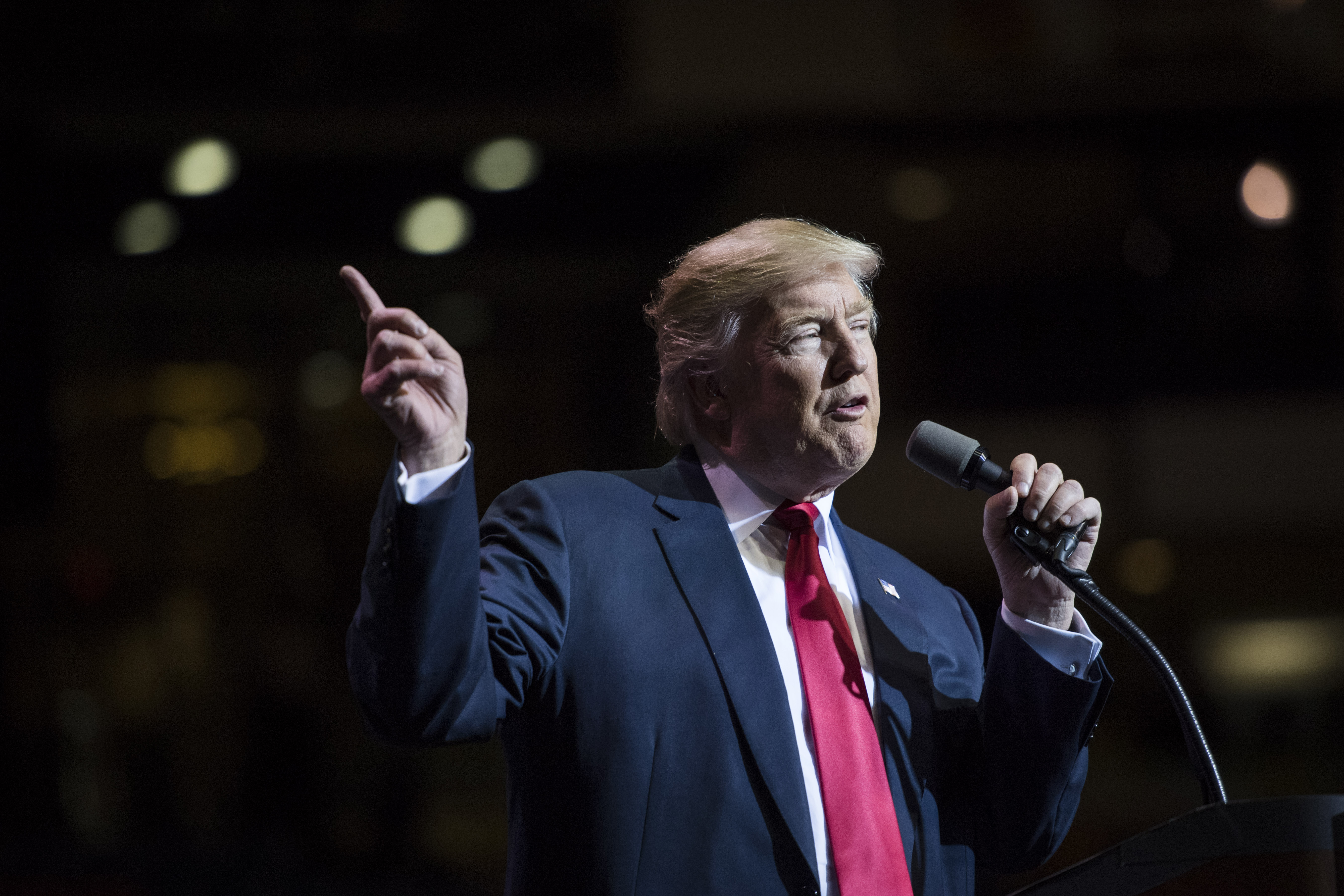 Republican presidential-elect Donald Trump USA Thank You Tour 2016