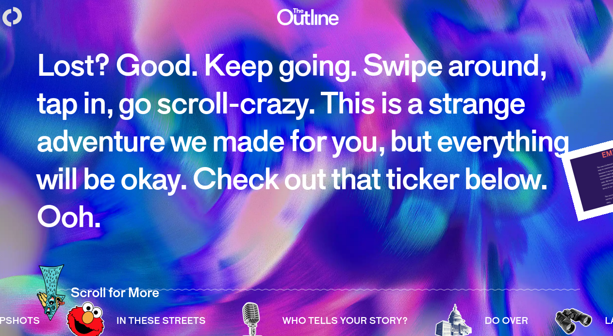 The Outline Has a Flashy New Design But a Traditional Business Model