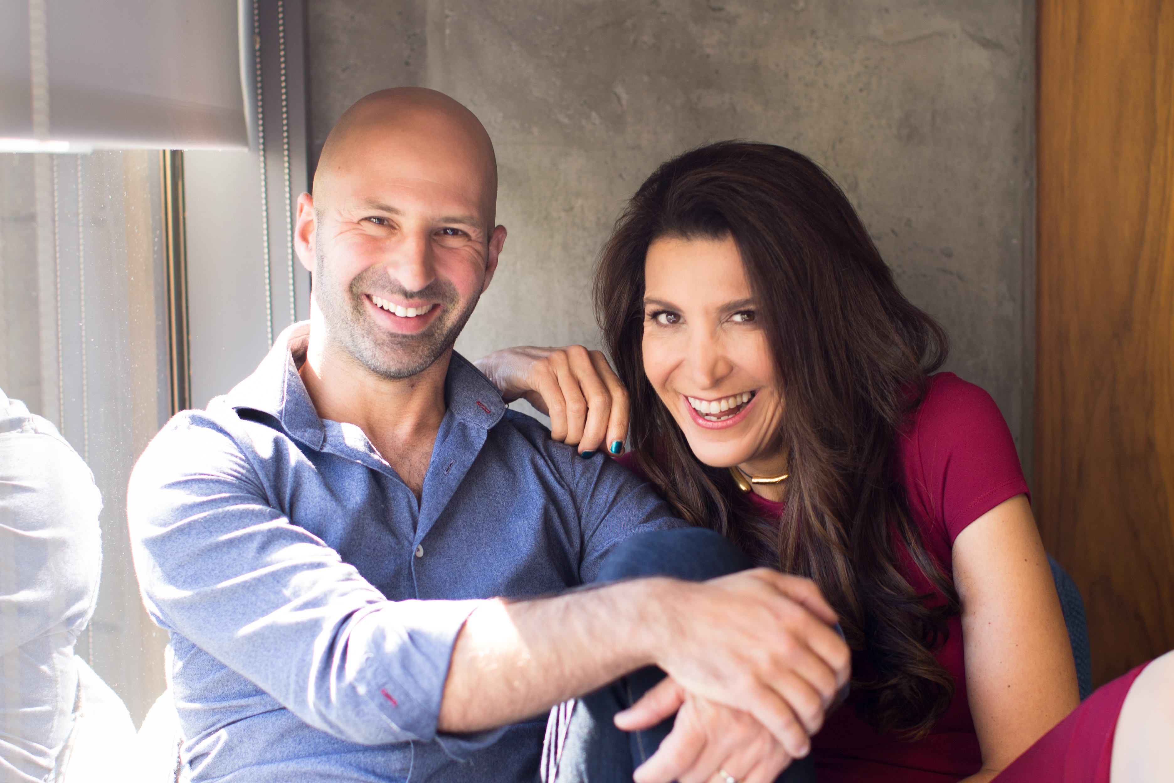 Ido Leffler and Tina Sharkey