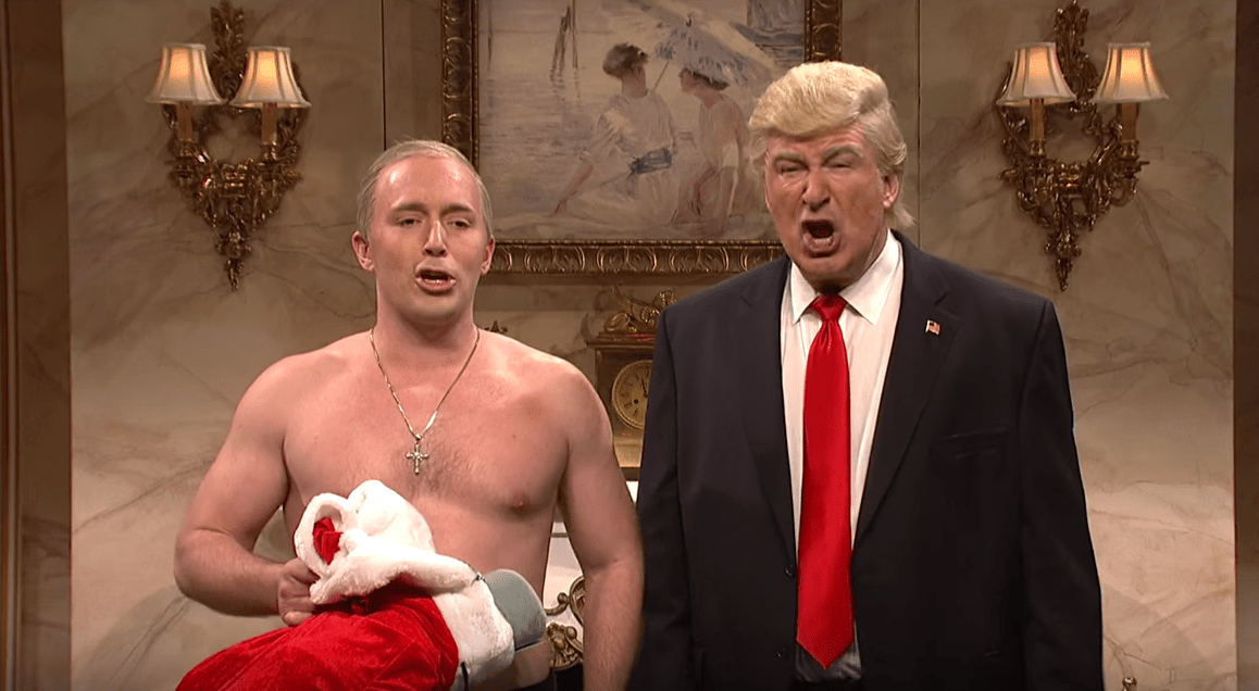 Donald Trump Is All Vladimir Putin Wants for Christmas on ‘Saturday Night Live’