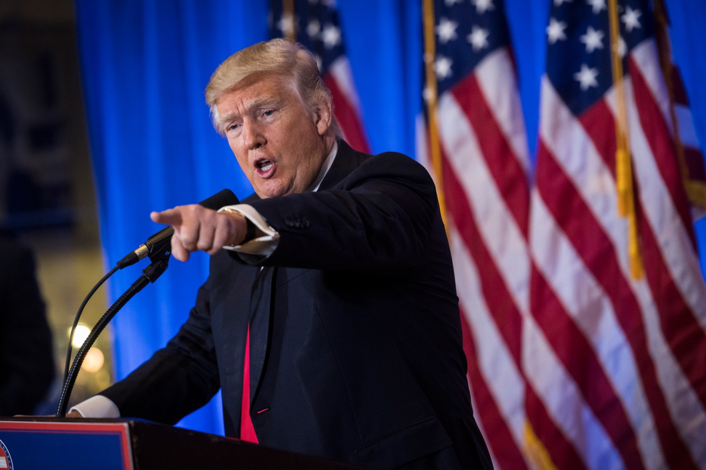 Republican president-elect Donald Trump