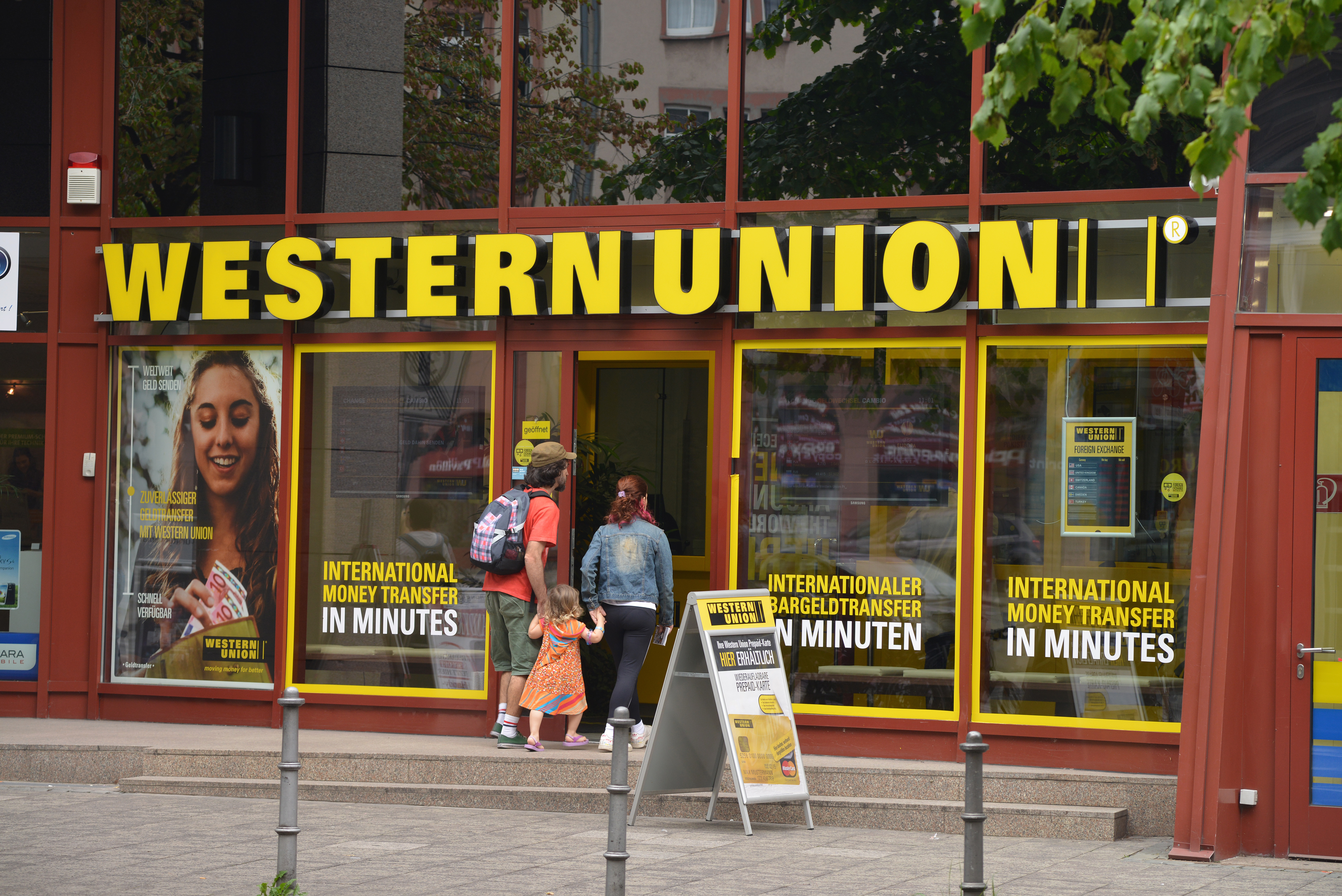 Bank Western Union Frankfurt am Main Deutschland