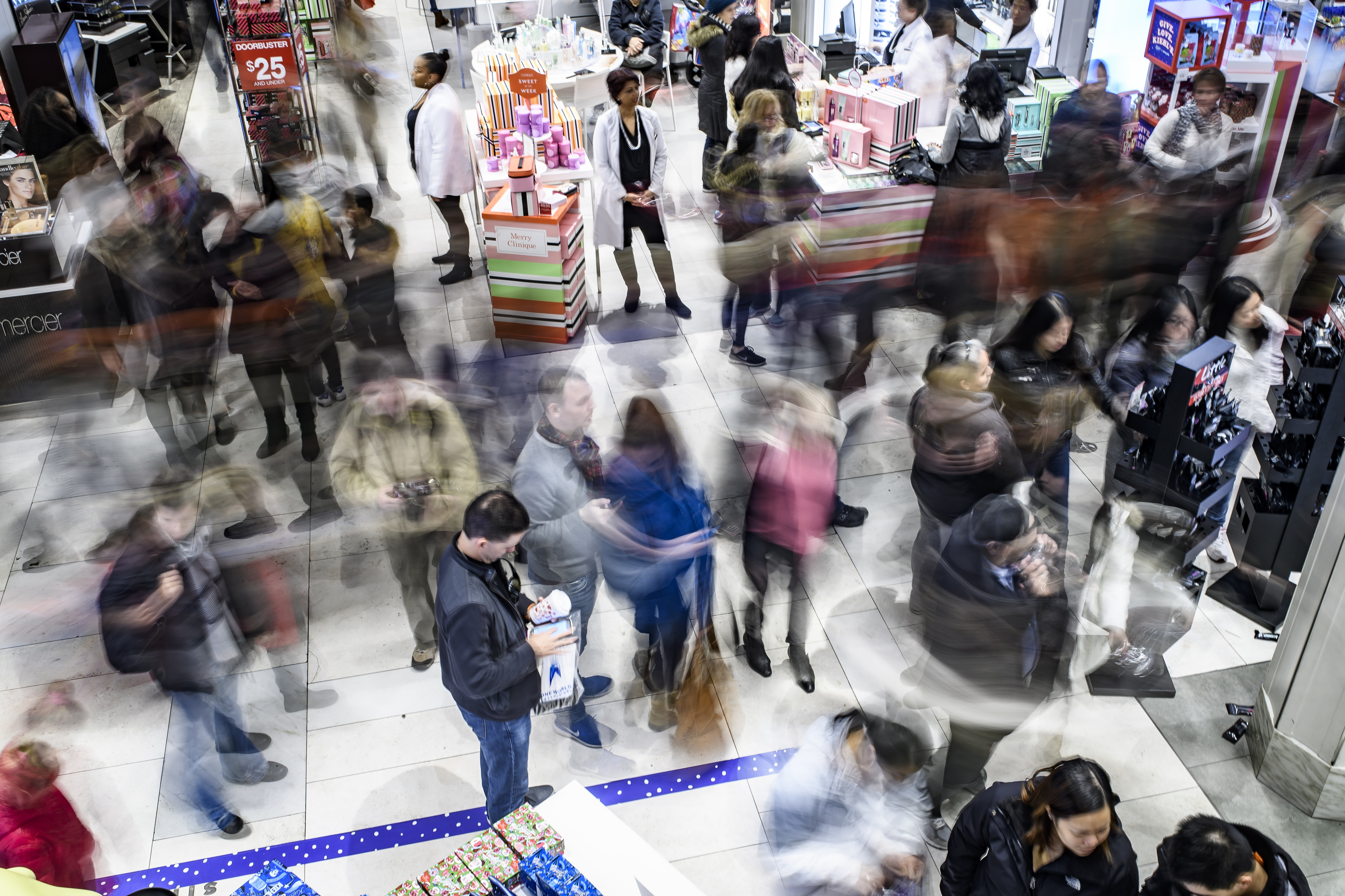 Holiday Shoppers Look For Bargains On Black Friday