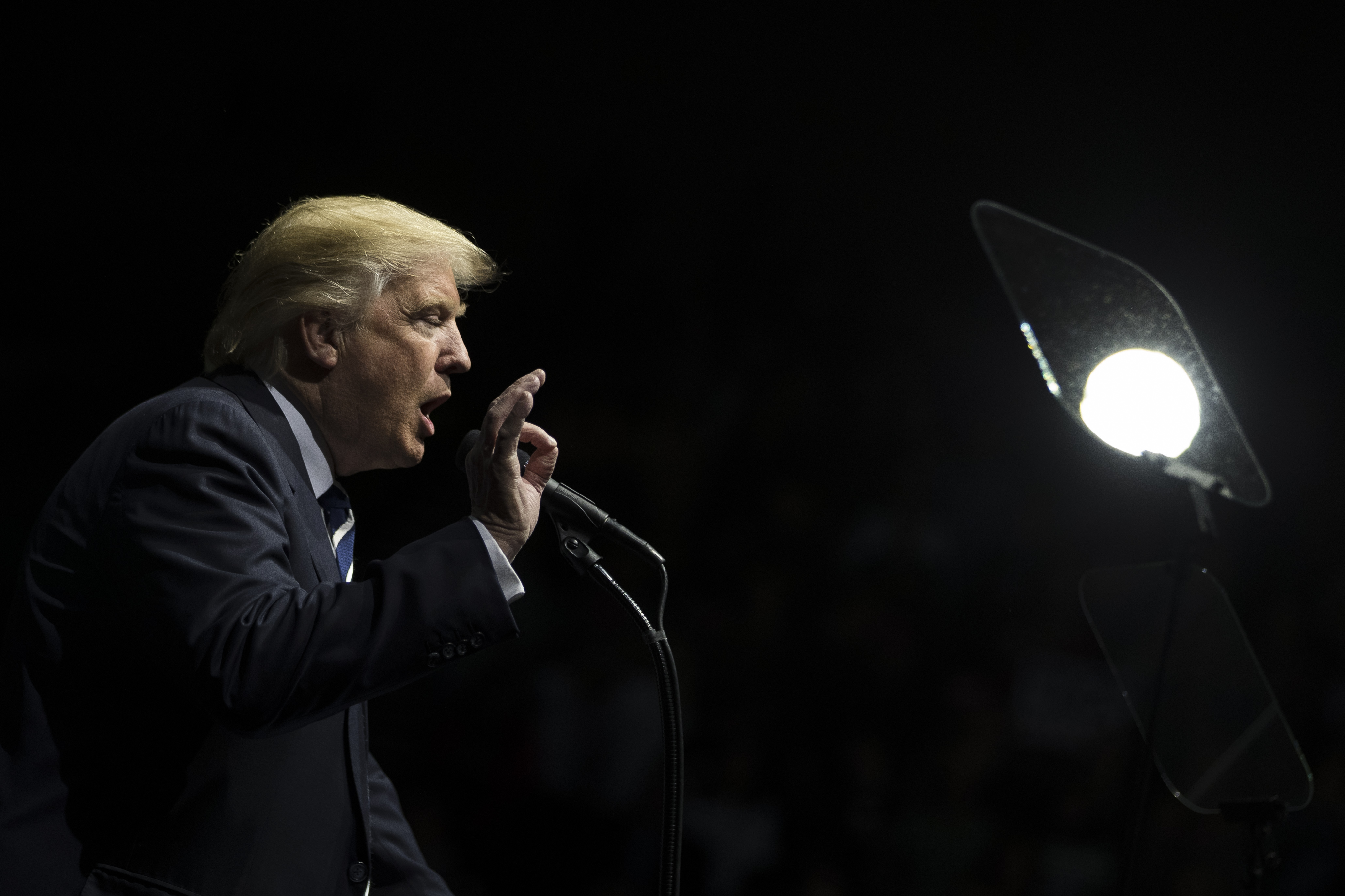 President Elect Trump Continues His "Thank You Tour" In Grand Rapids, Michigan