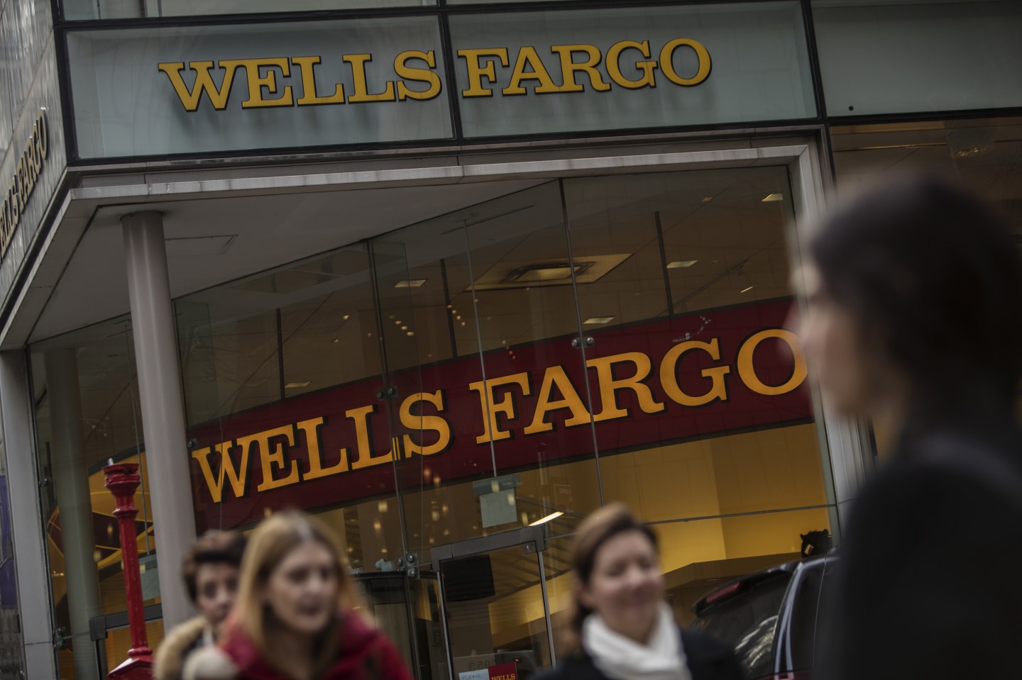 A Wells Fargo & Co. Bank Branch Ahead Of Earnings Figures
