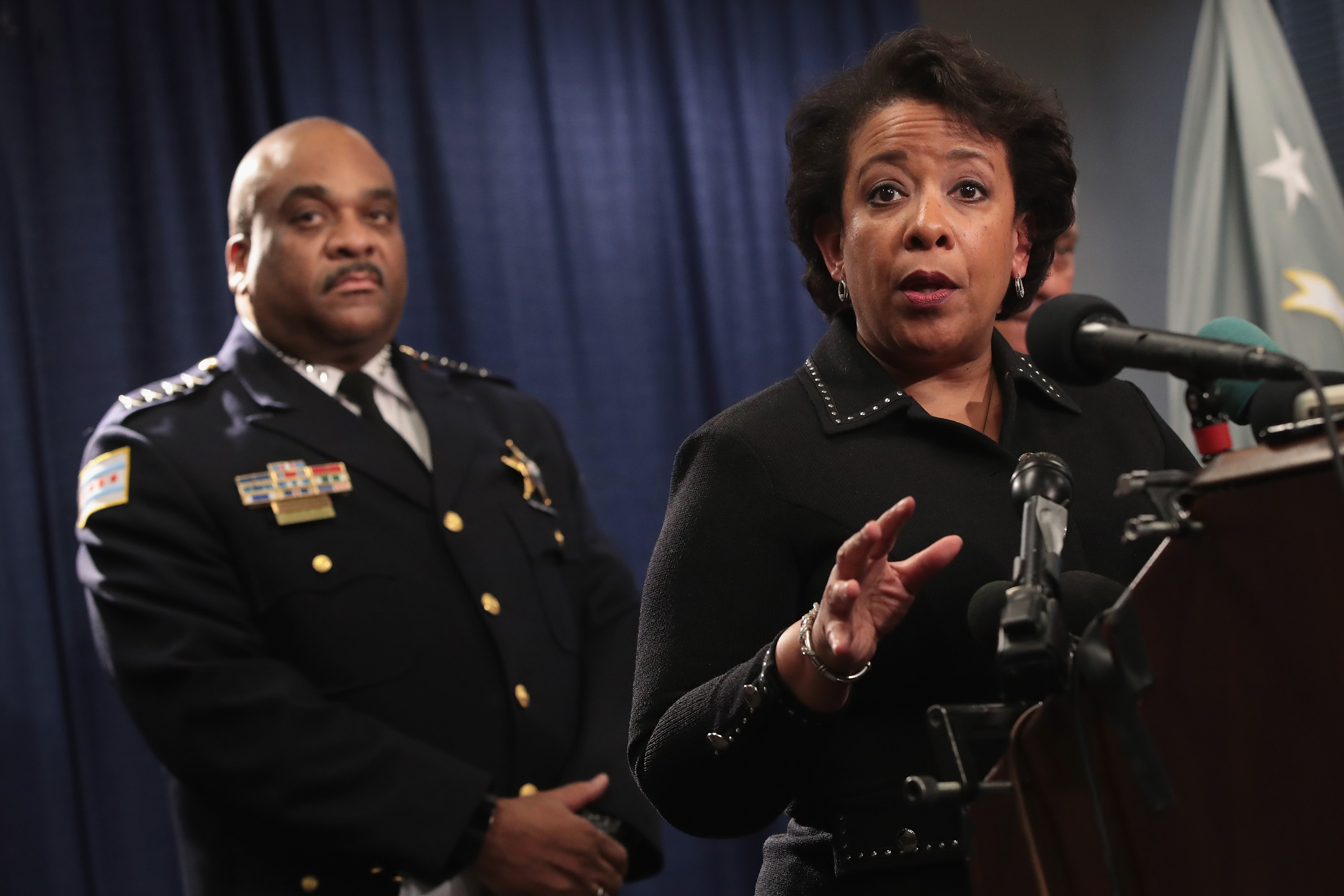 Attorney General Loretta Lynch Announces Findings Of Investigation Into Chicago Police Department