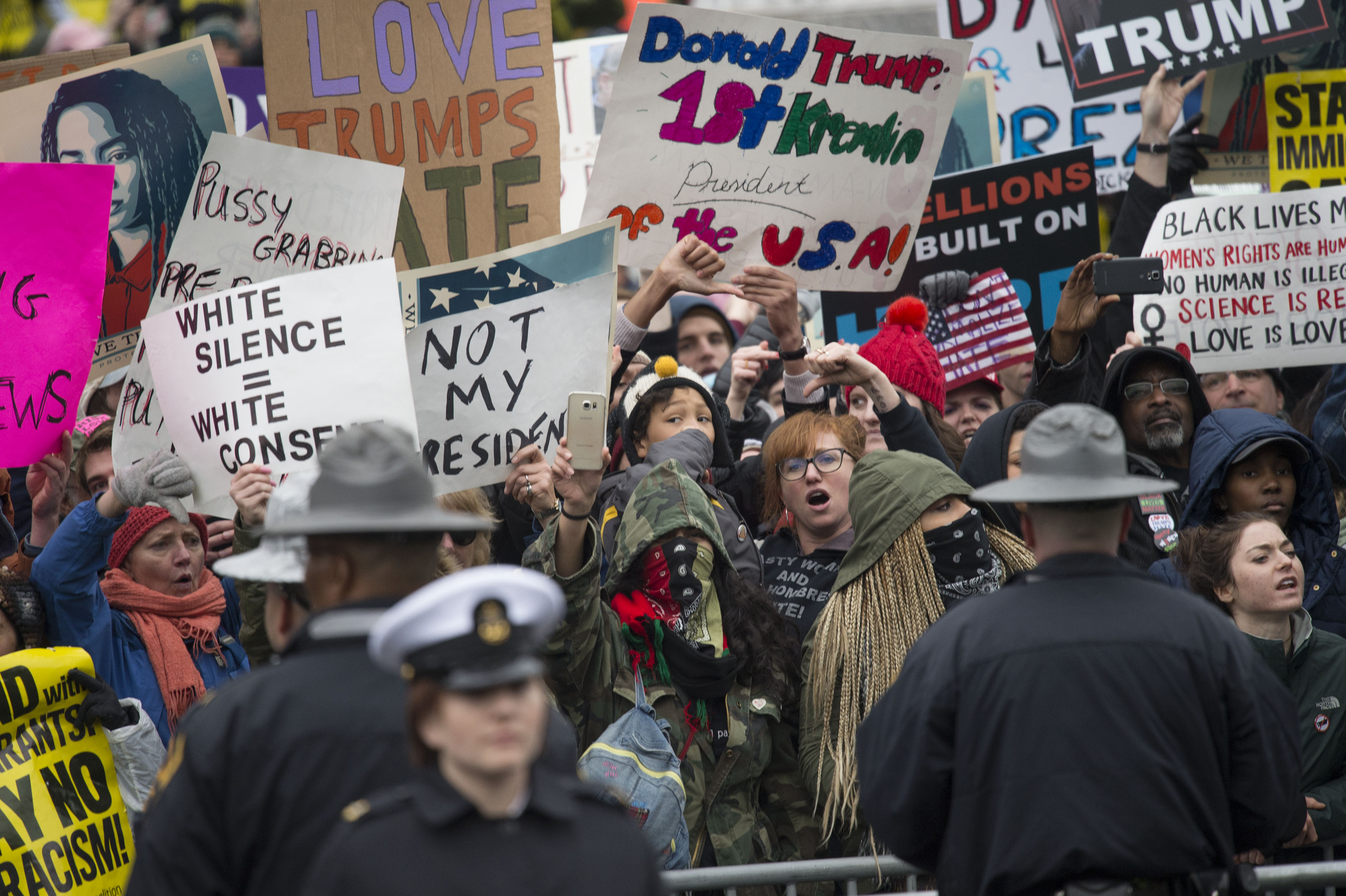 Parade Celebrates Presidential Inauguration Of Donald Trump