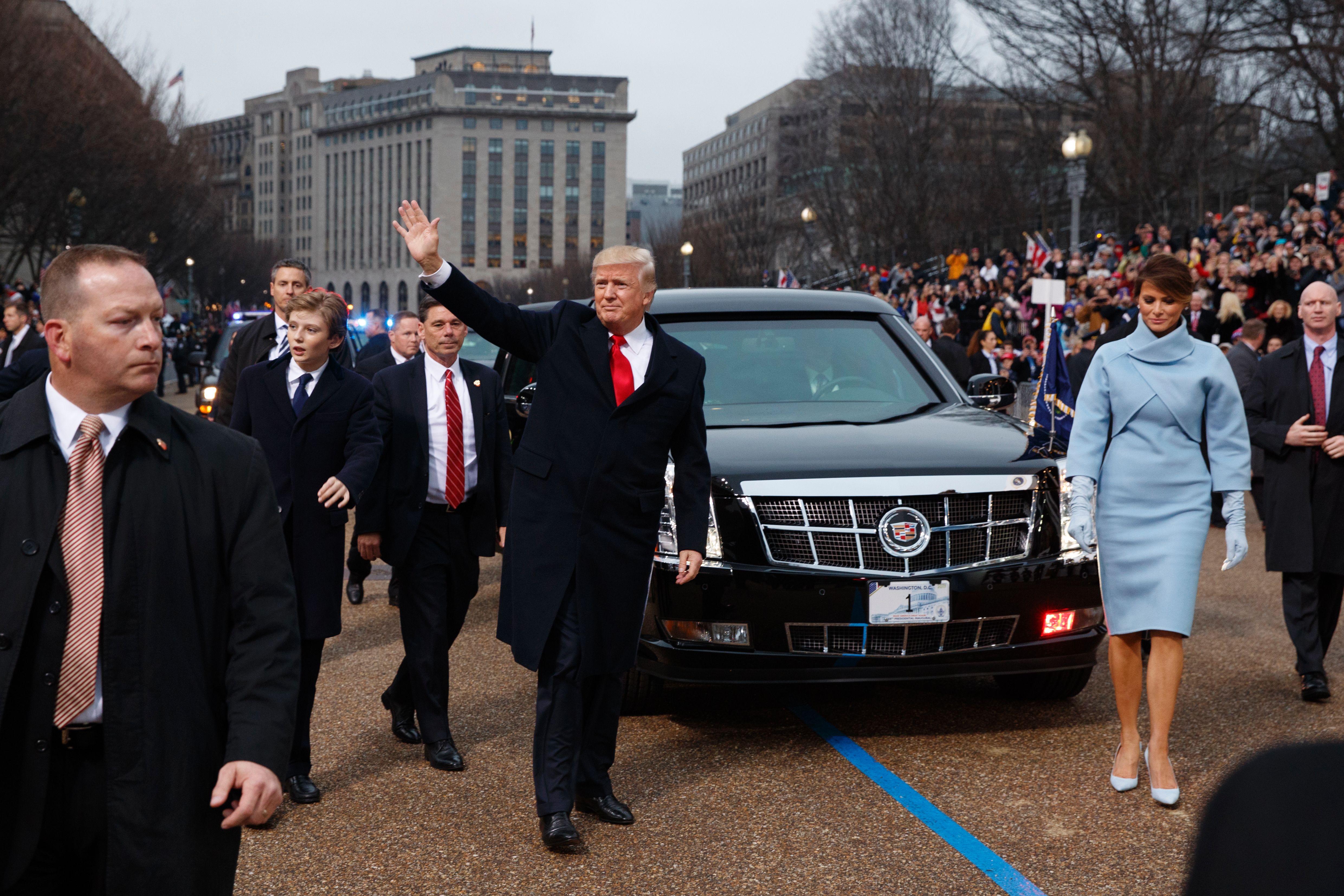 US-POLITICS-TRUMP-INAUGURATION-PARADE