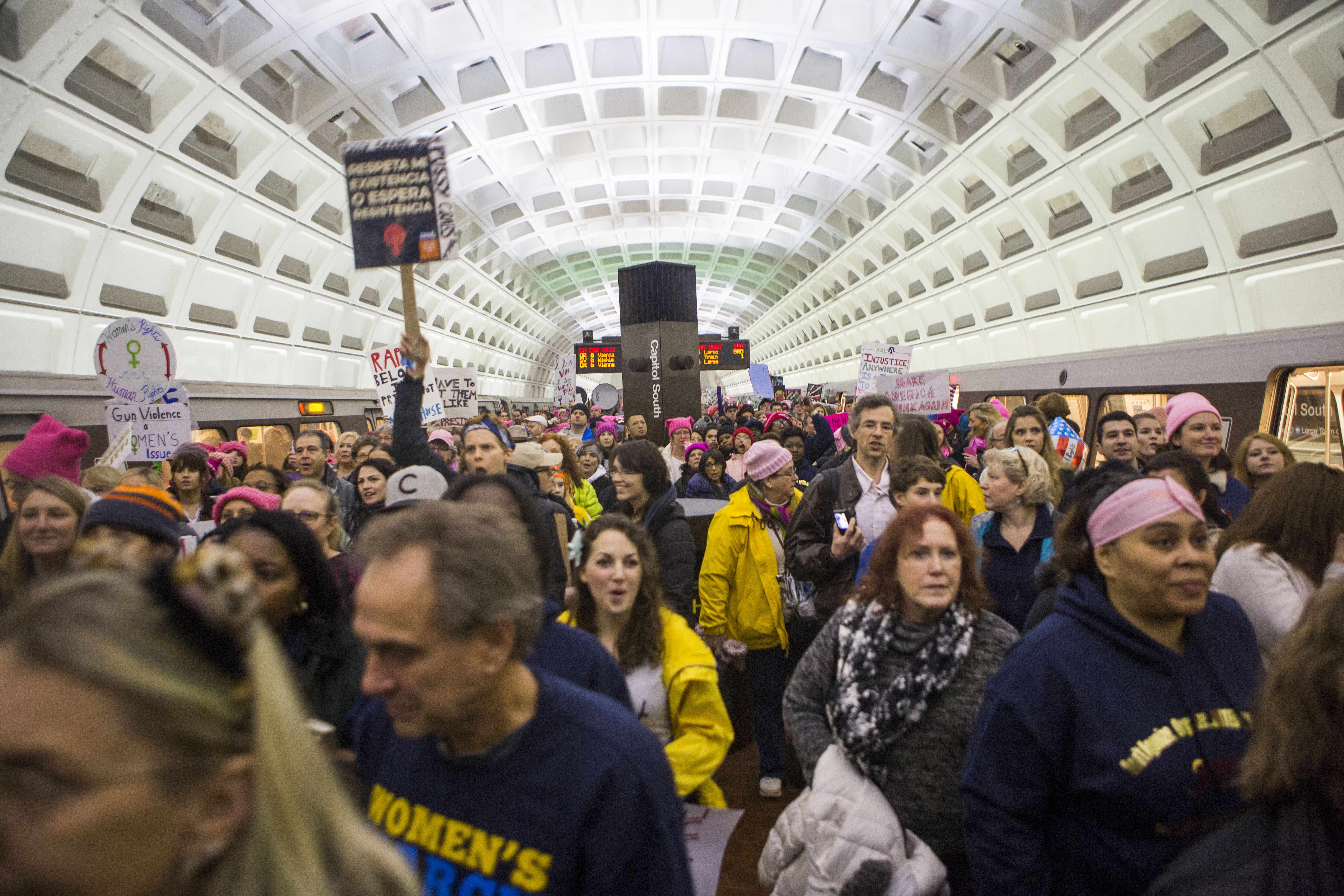 Thousands Attend Women's March On Washington