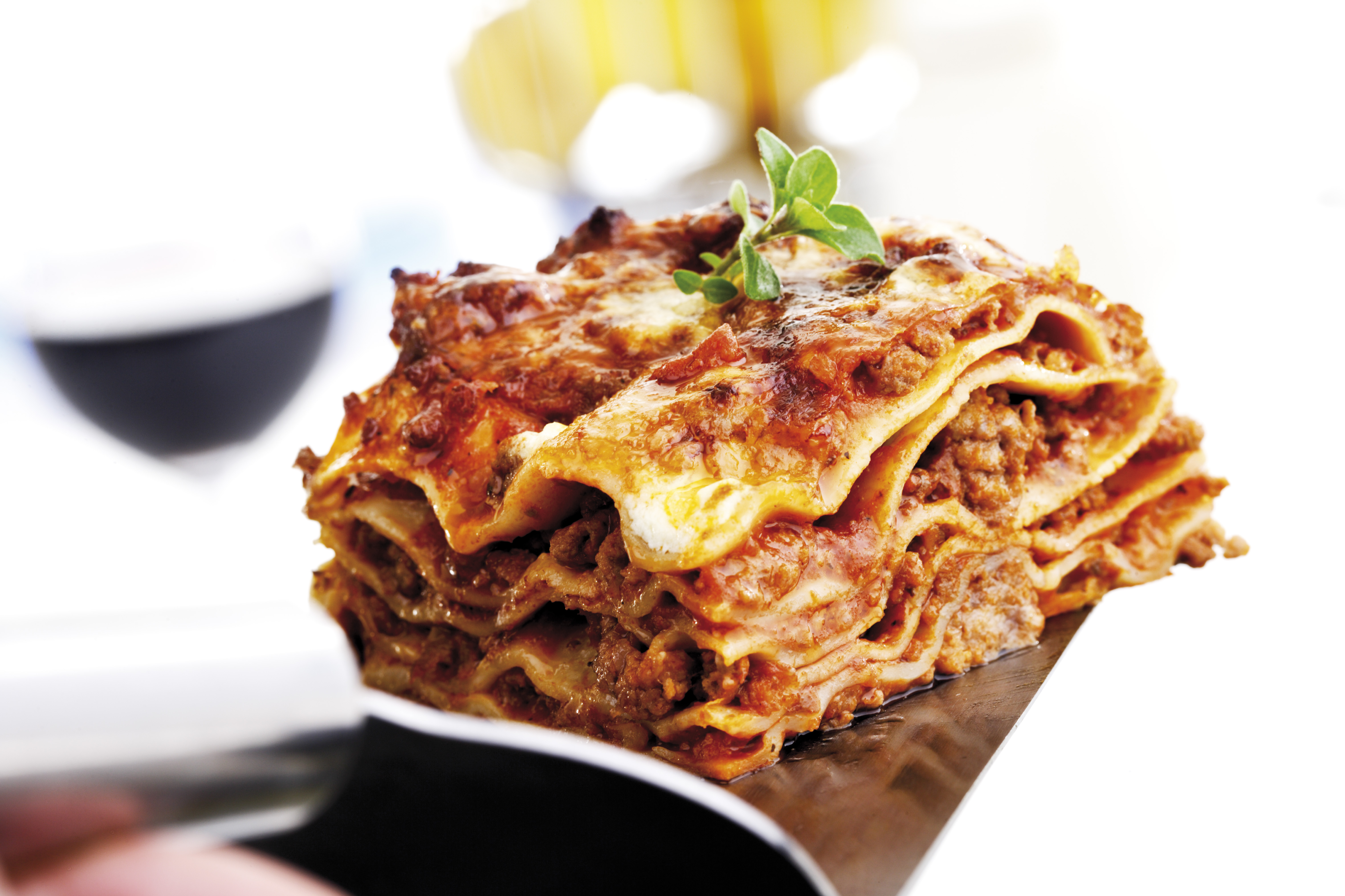 Piece of lasagna