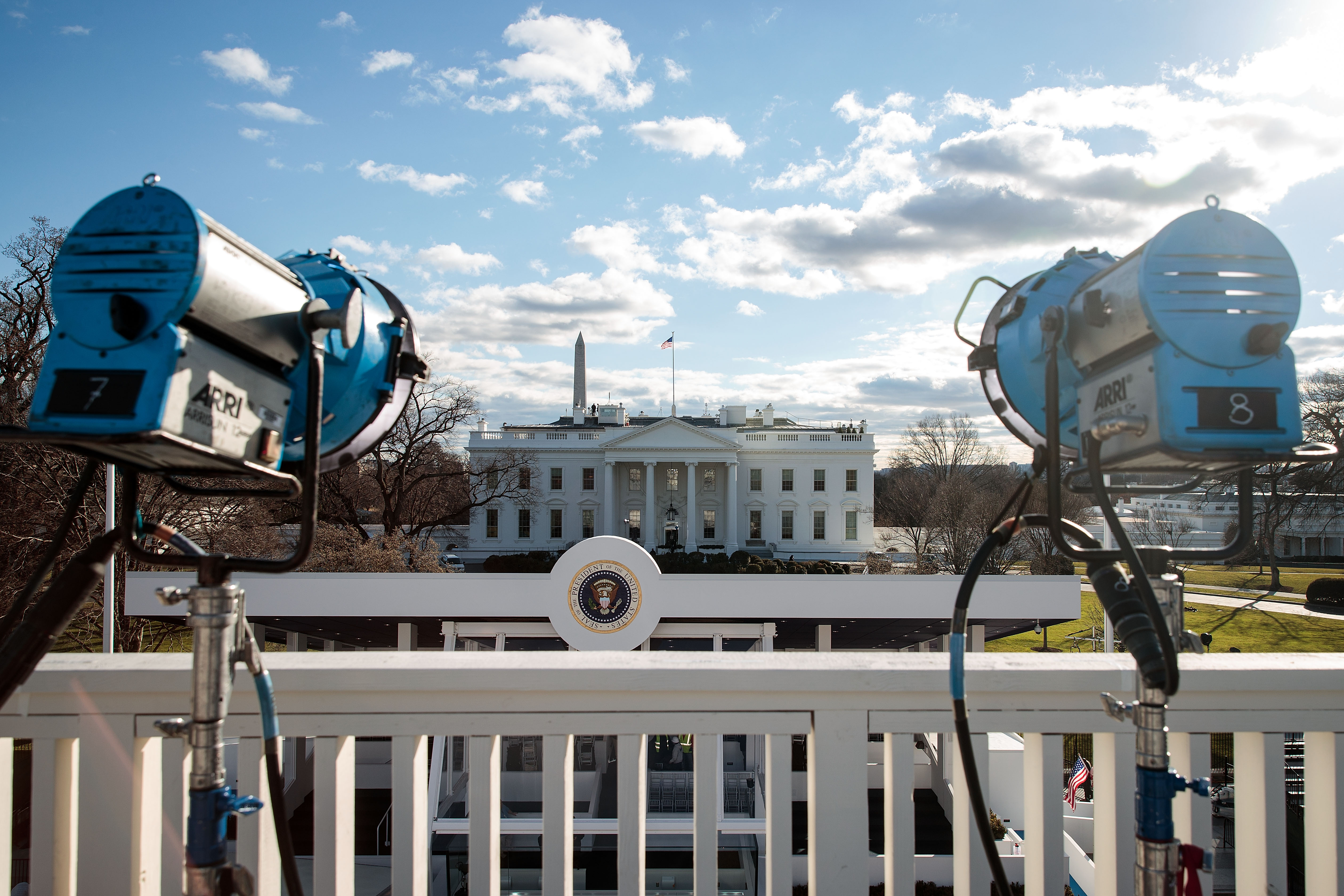 Washington DC Prepares For Presidential Inauguration