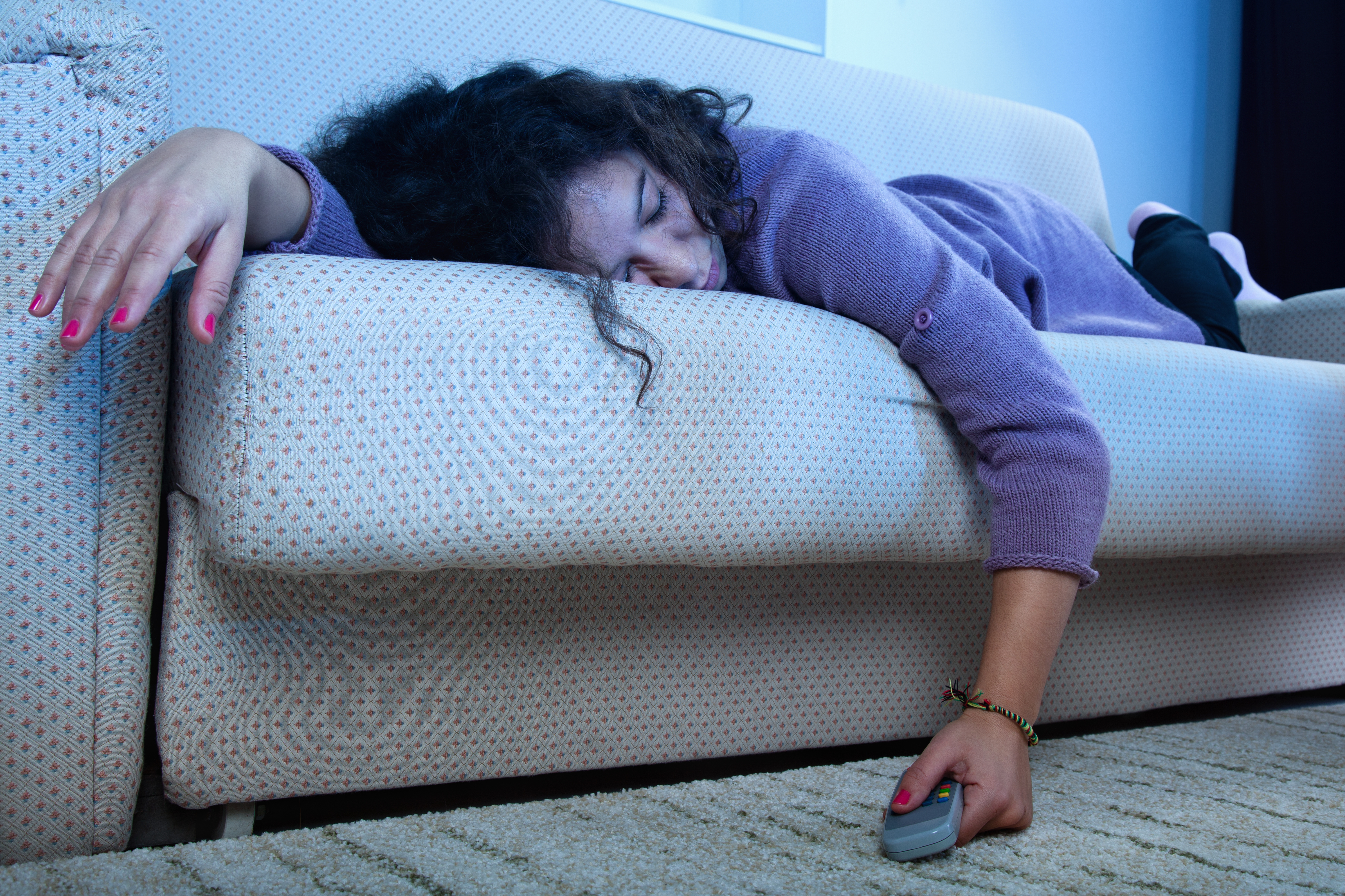 Asleep On The Couch