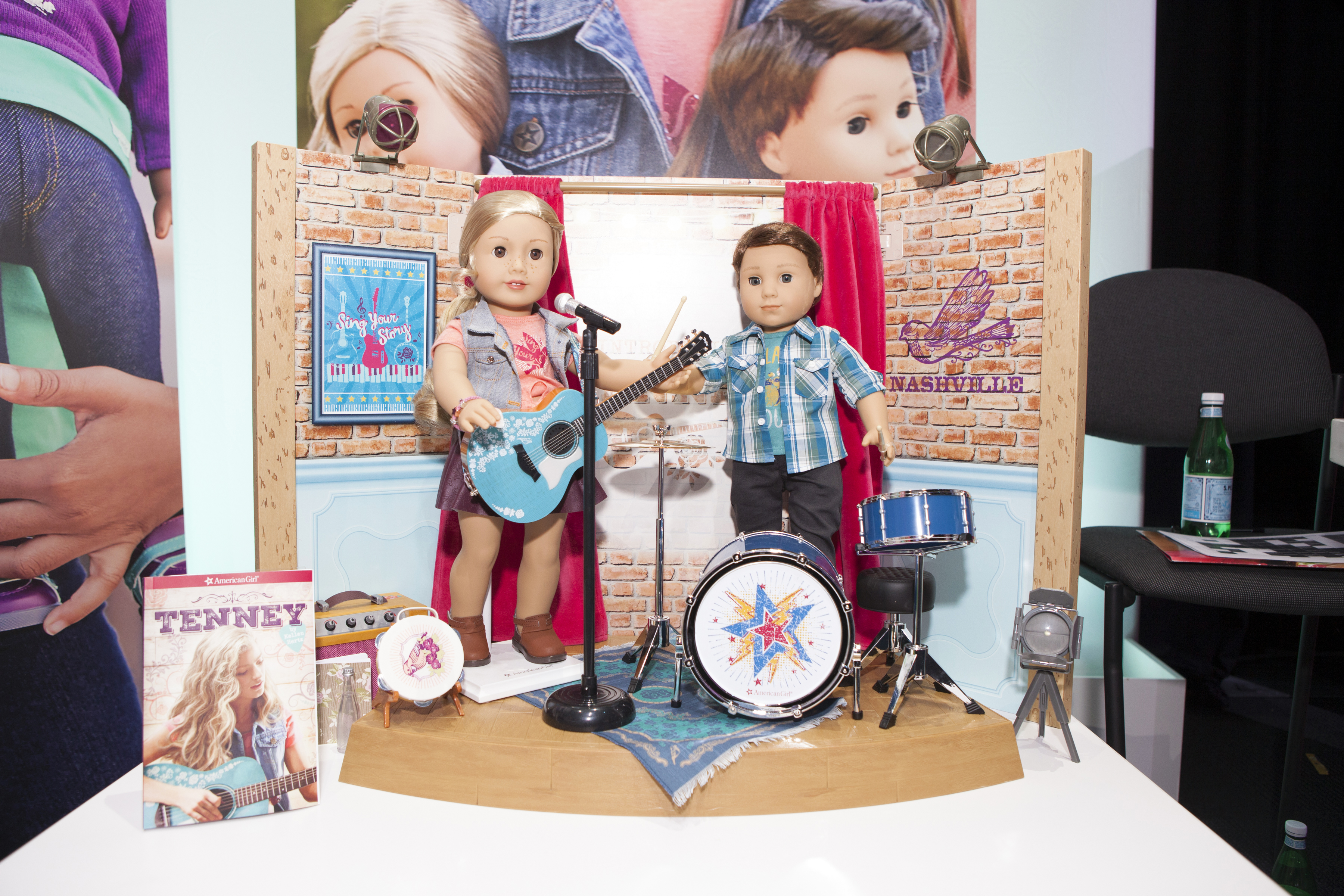 American Girl's new boy doll at the Mattel showroom