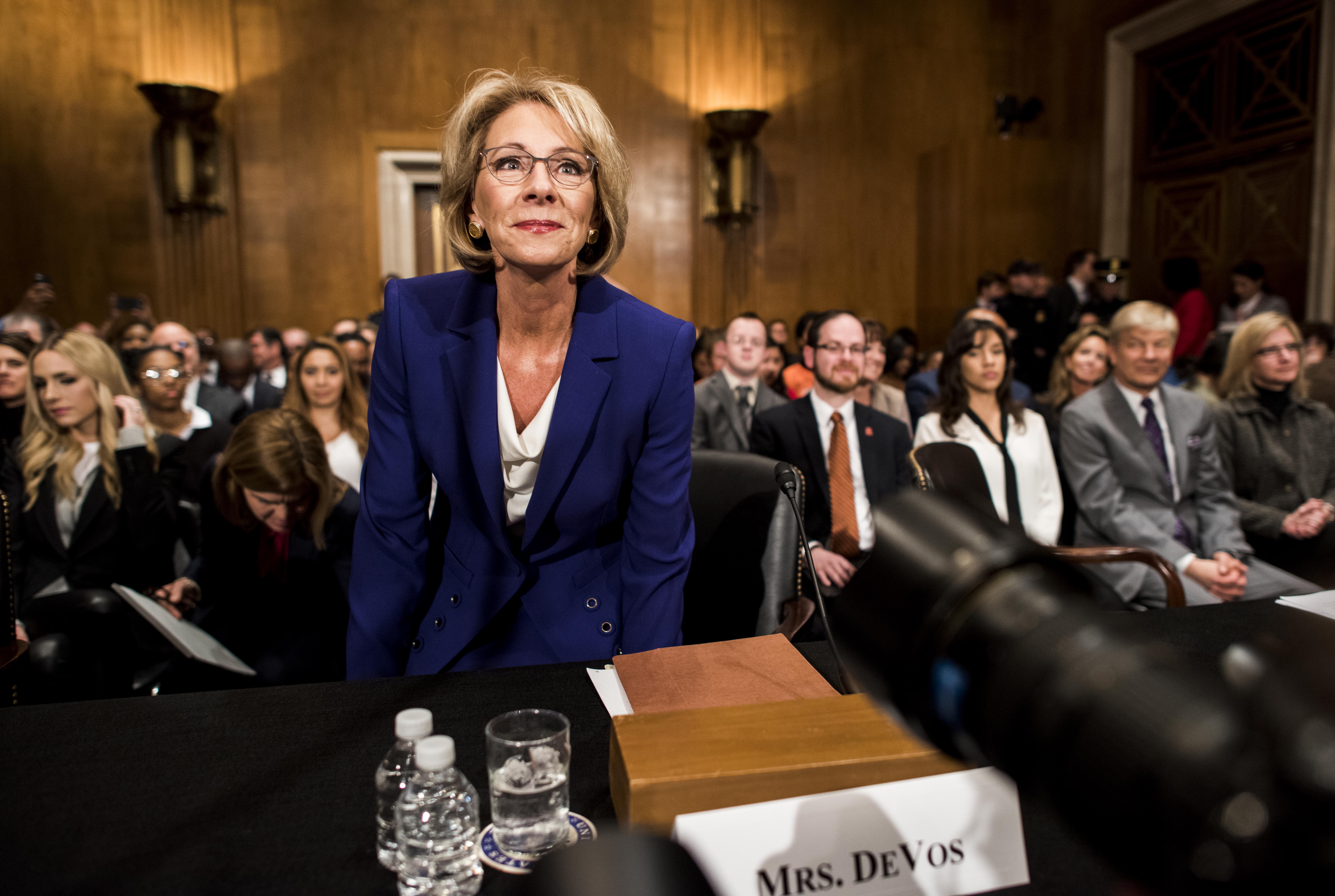 Betsy DeVos nomineeSecretary of Education