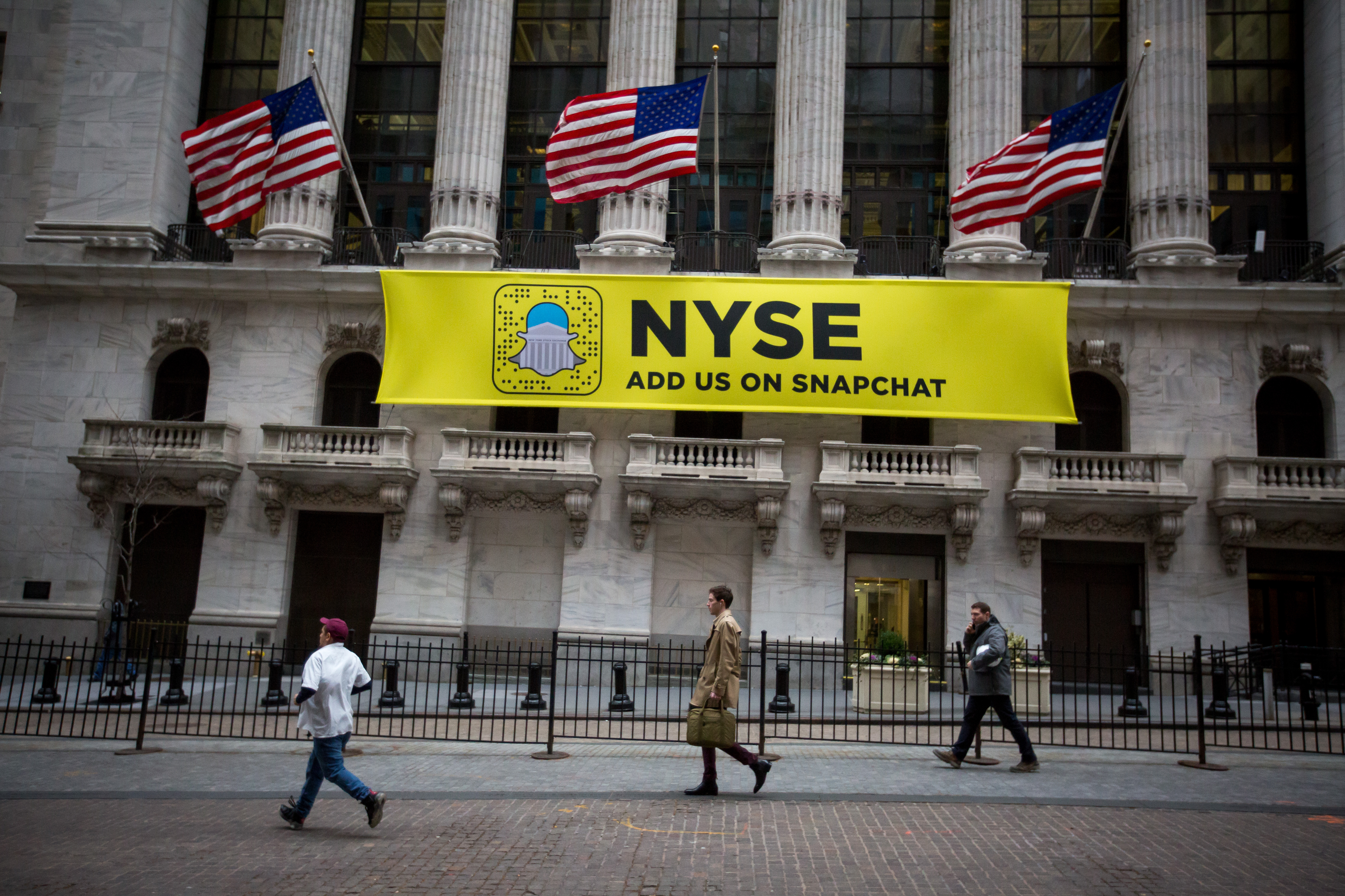 Trading On The Floor Of The NYSE As U.S.Stocks Fall With Industrials On Trump Border Tax Comments