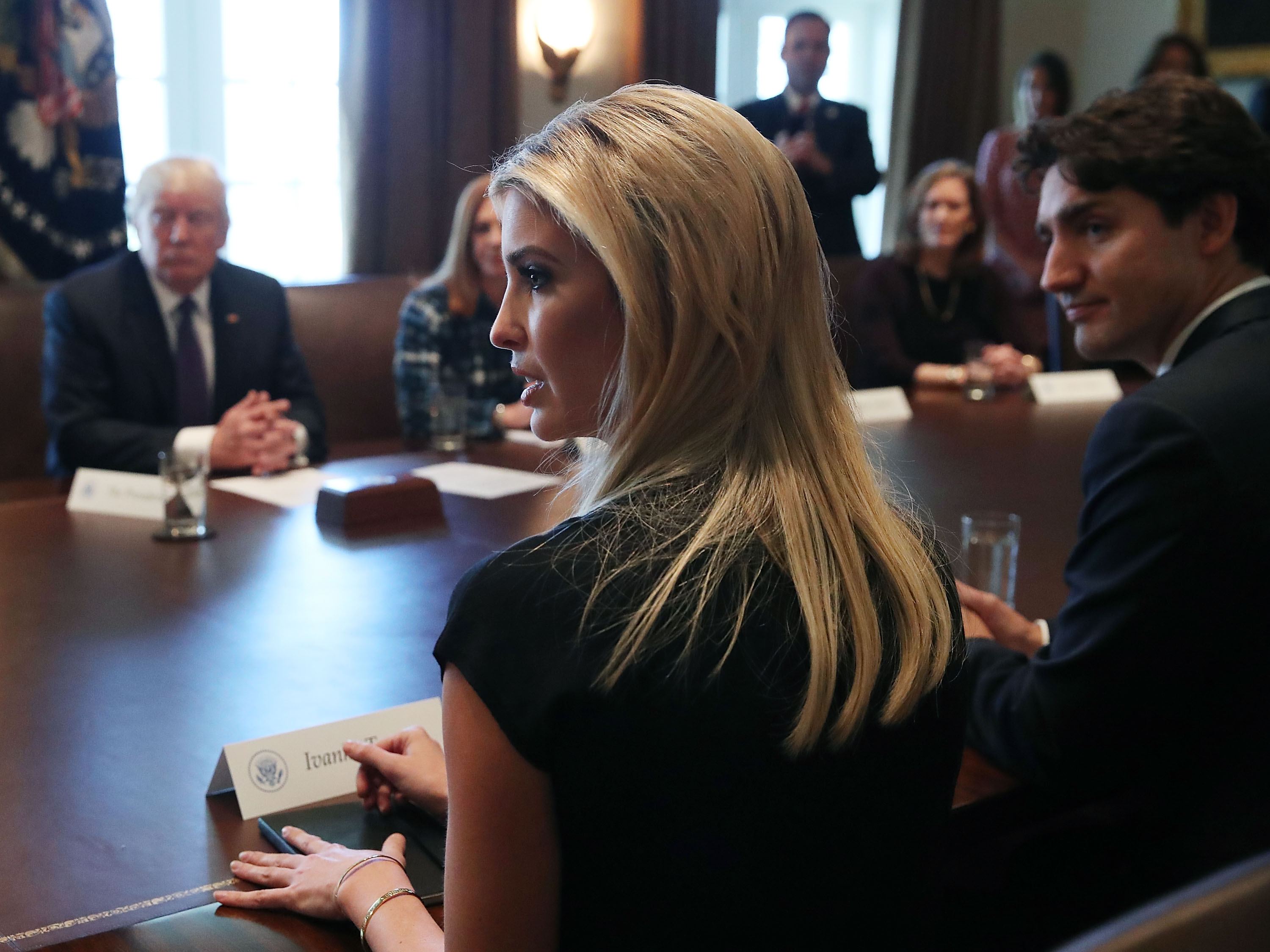 Donald Trump Hosts Canadian PM Justin Trudeau At The White House