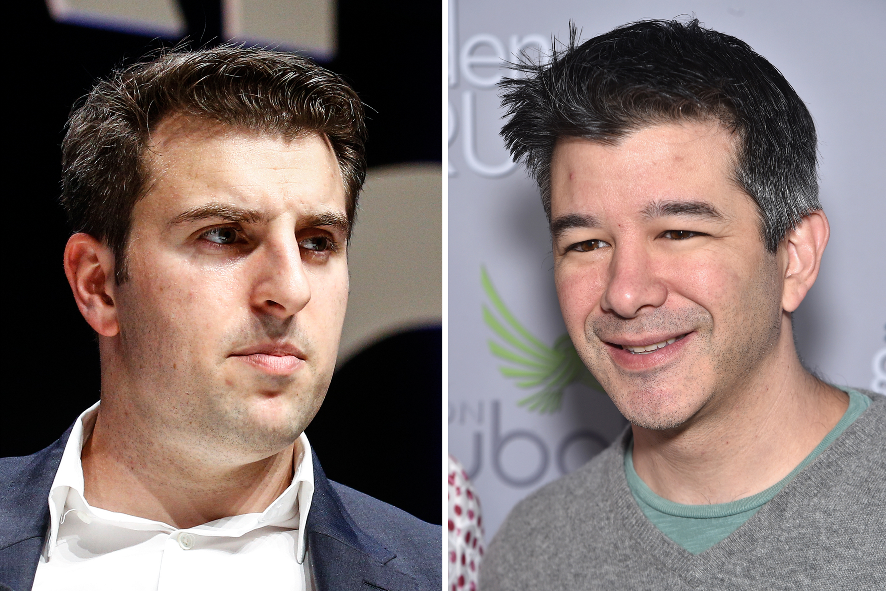 CEO, Co-Founder - Airbnb Brian Chesky attends The Cannes Lions 2016 on June 20, 2016 in Cannes, France.
Entrepreneur Travis Kalanick attends the Garden Brunch prior to the 102nd White House Correspondents' Association Dinner at the Beall-Washington House on April 30, 2016 in Washington, DC.