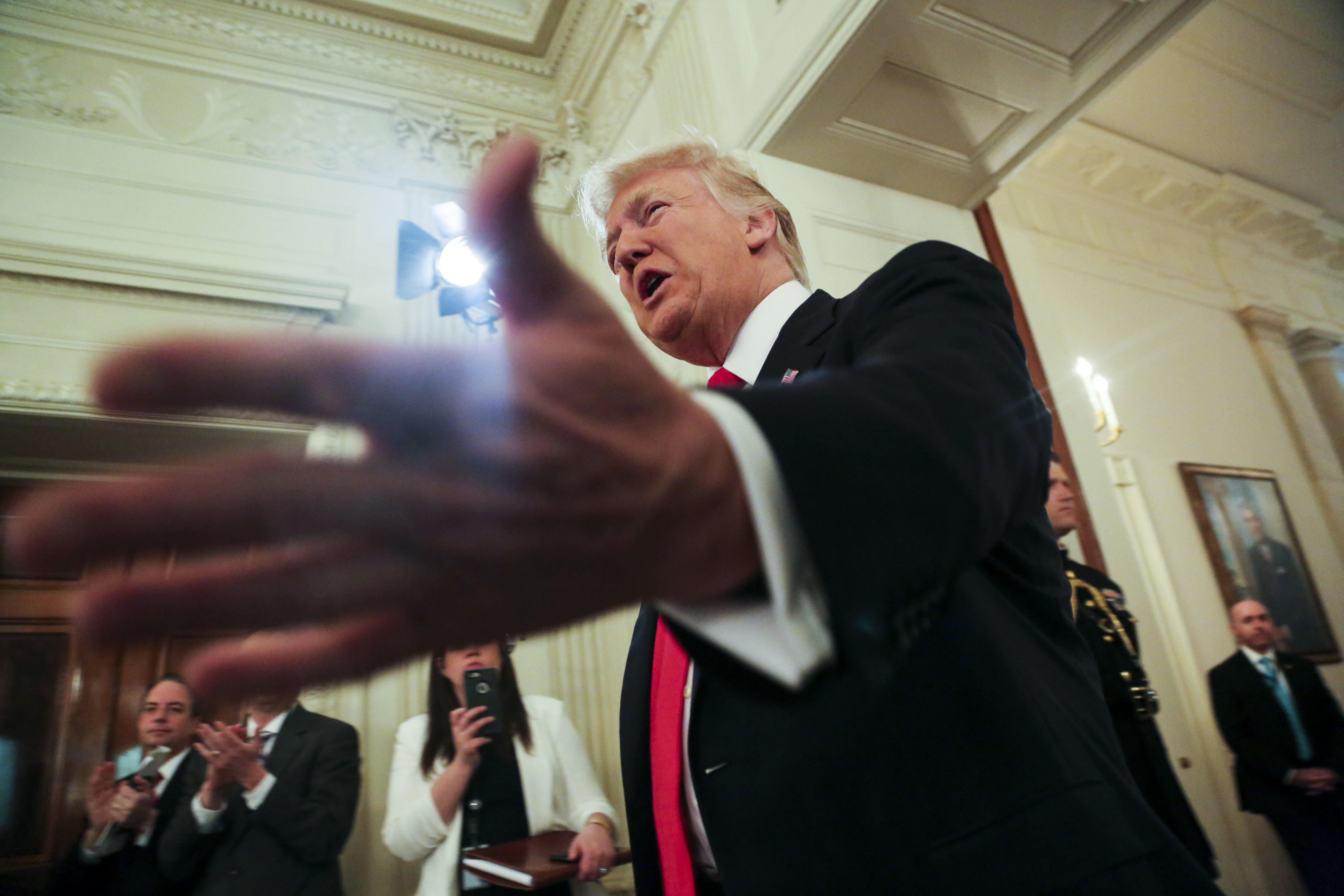 President Trump Speaks At National Governors Association Meeting