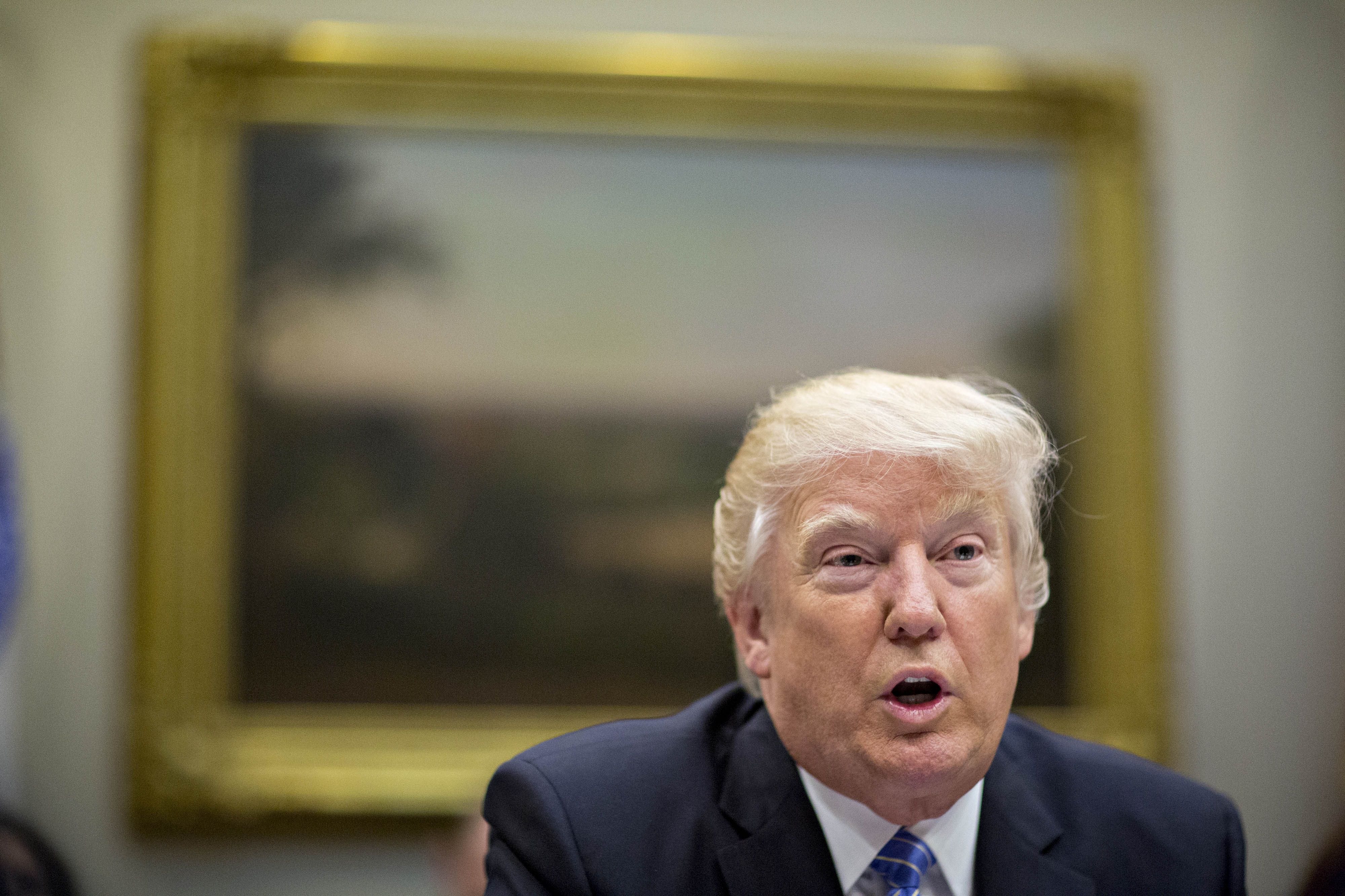 President Trump Meets With The Retail Industry Leaders Association