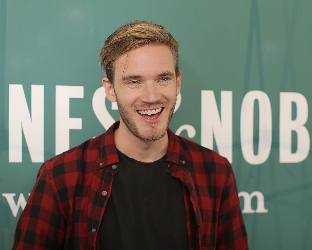 PewDiePie Signs Copies Of His New Book "This Book Loves You"