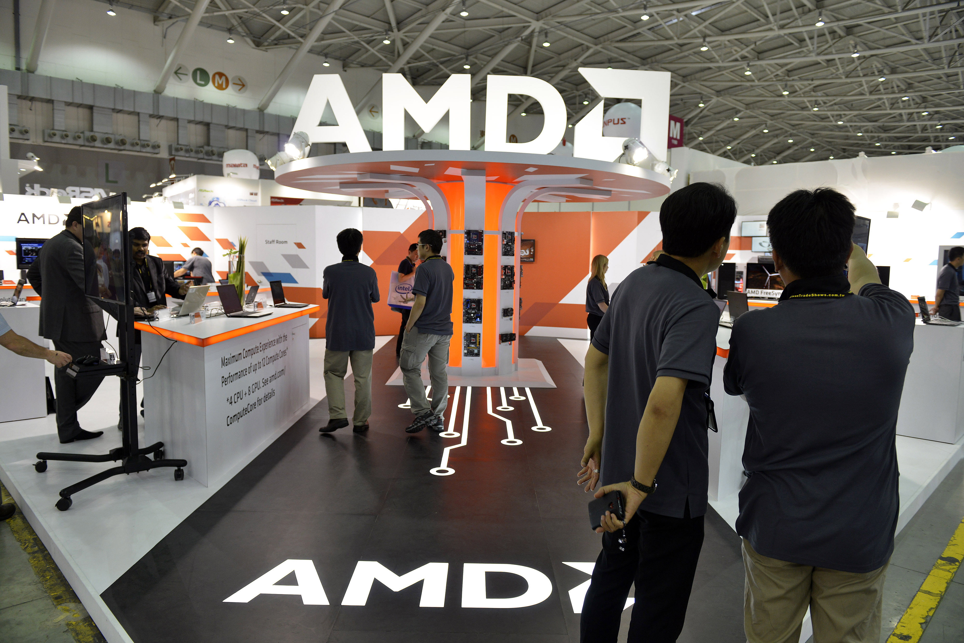 General Views Inside Computex 2014