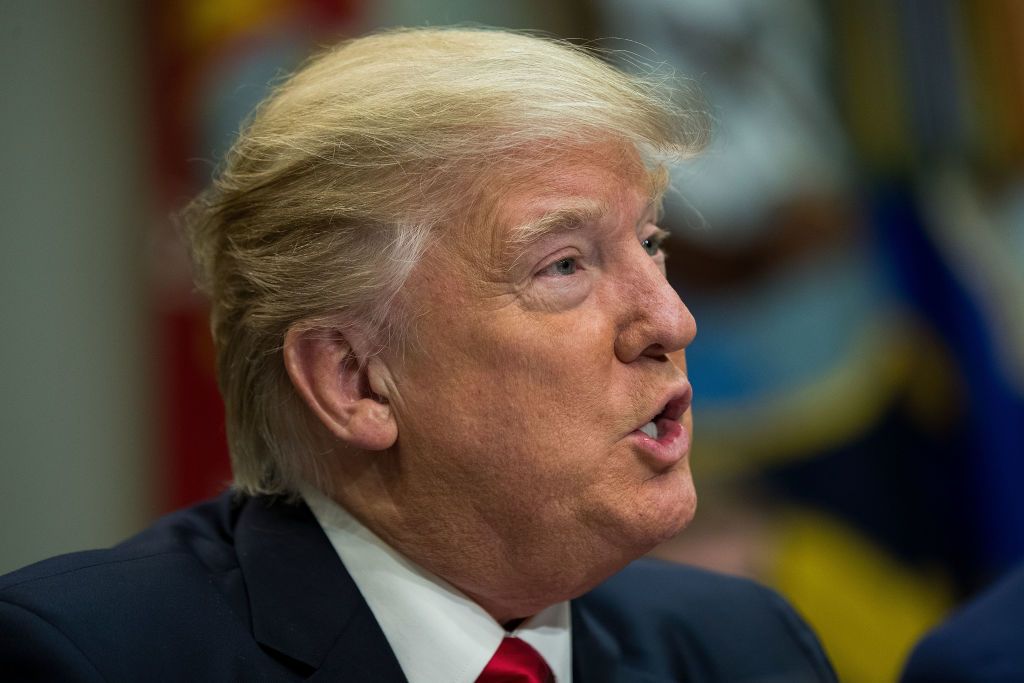 Trump Meets With Congressional Lawmakers At The White House