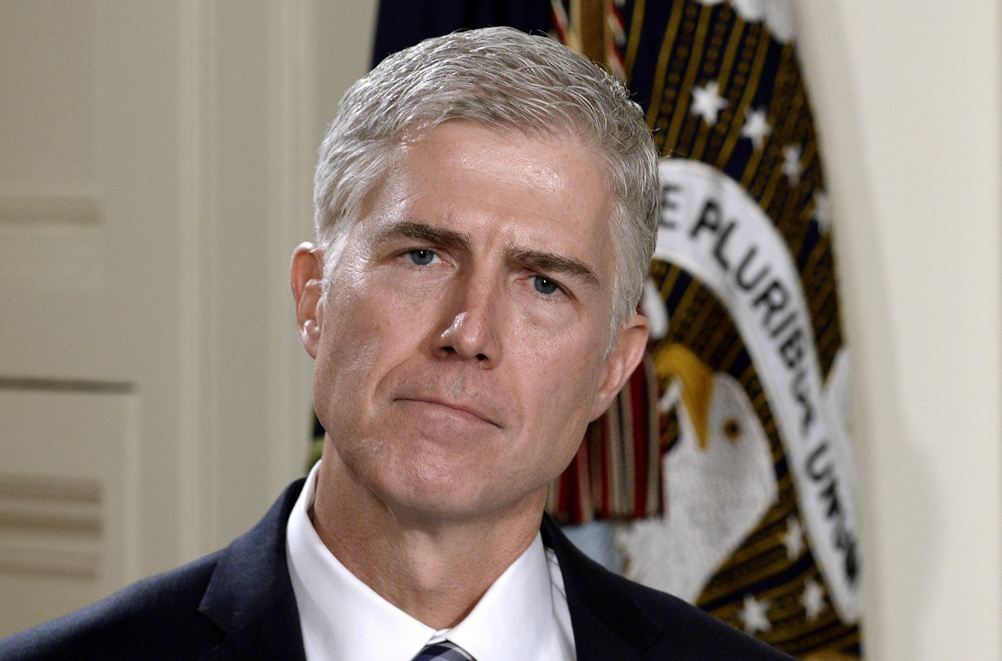US President Donald Trump annonces the Supreme Court nominee . DC