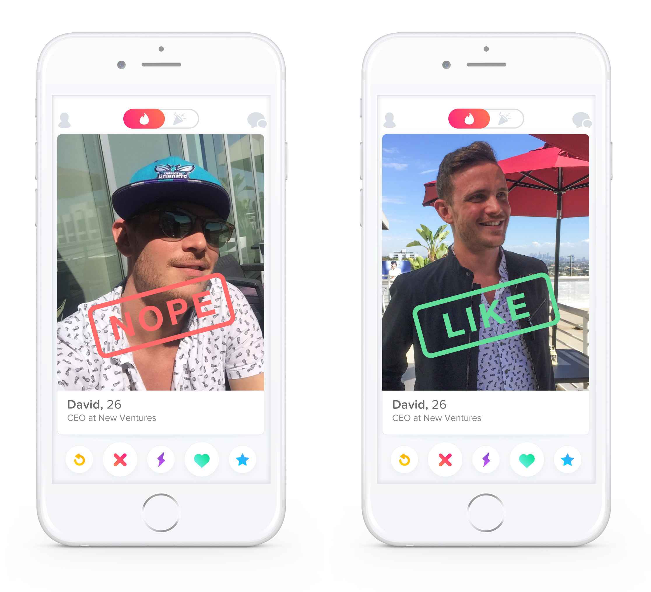 An example of deploying Tinder's Smart Photos algorithm.