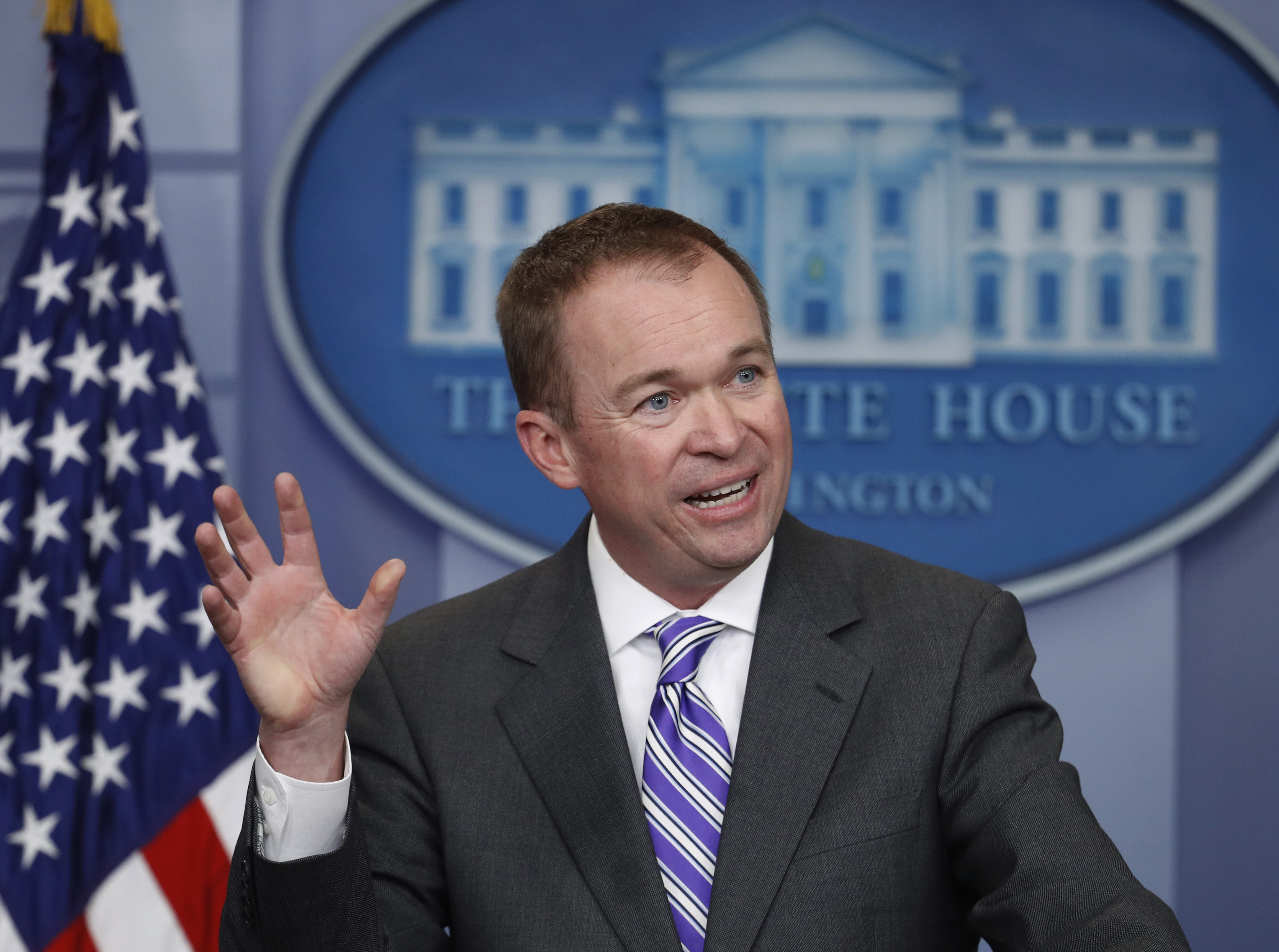 Sean Spicer, Mick Mulvaney