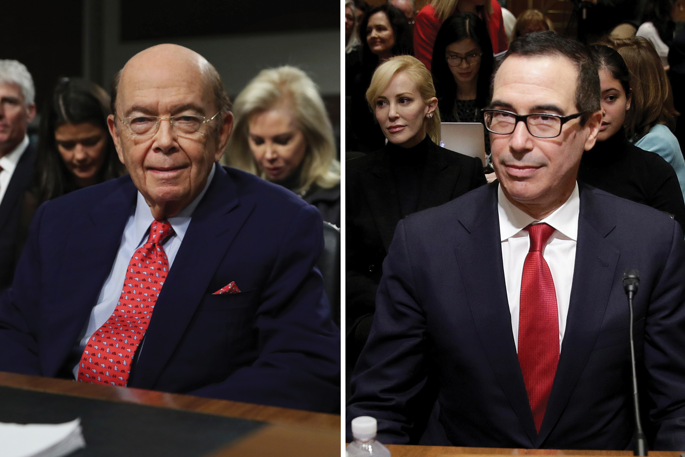 Steven Mnuchin waits to testify before a Senate Finance Committee confirmation hearing on his nomination to be Treasury secretary in Washington, U.S., January 19, 2017. REUTERS/Joshua Roberts - RTSWAPCSteven Mnuchin waits to testify before a Senate Finance Committee confirmation hearing on his nomination to be Treasury secretary in Washington, U.S., January 19, 2017. REUTERS/Joshua Roberts - RTSWAPC