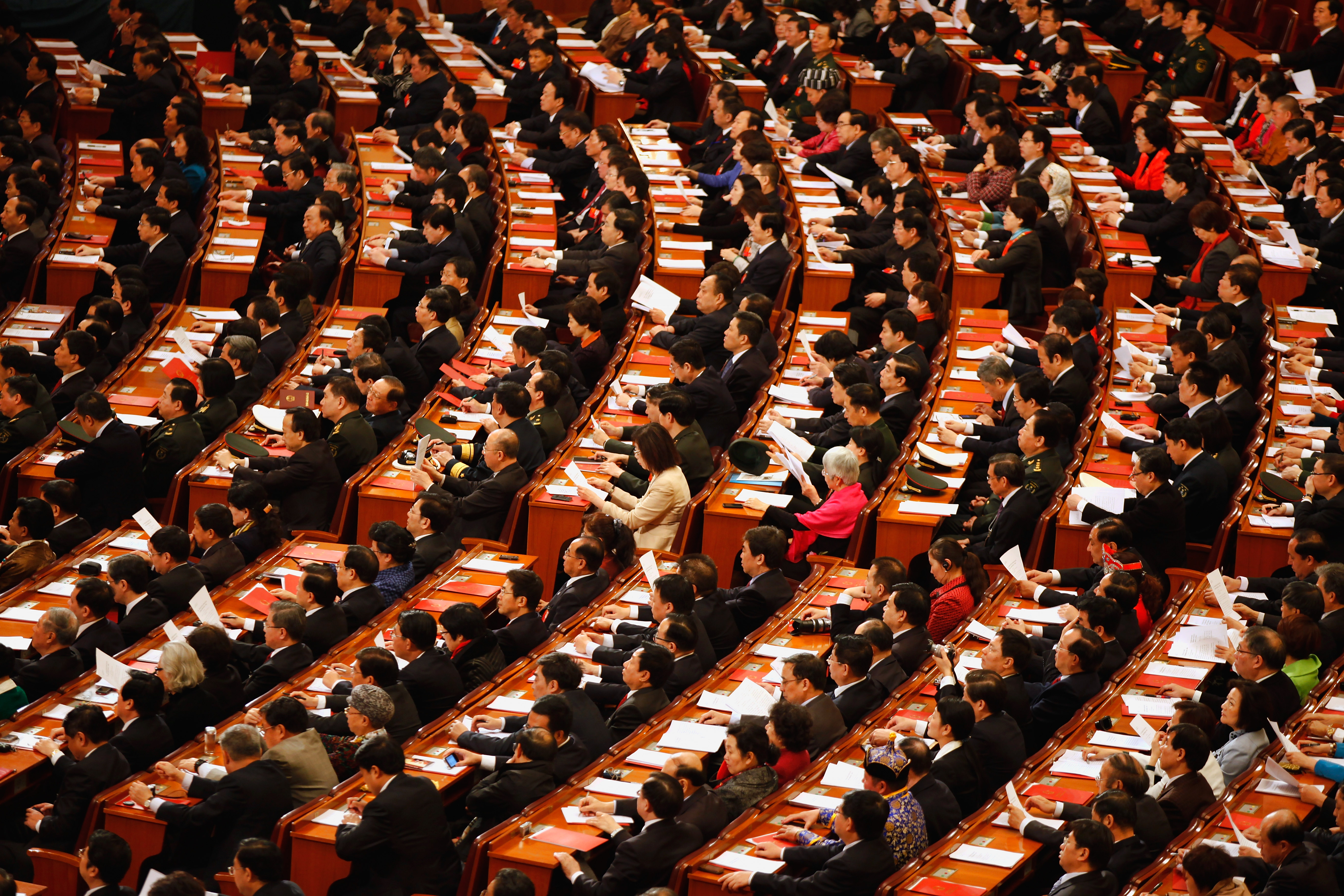 Closing Session Of The National People's Congress (NPC)