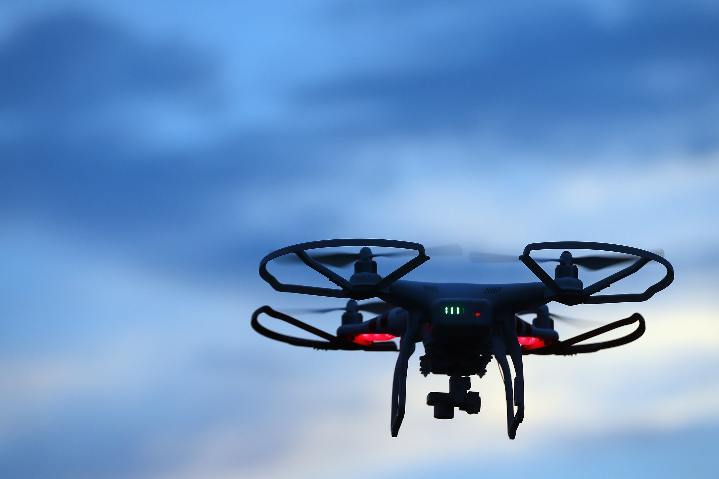 Drone in Flight