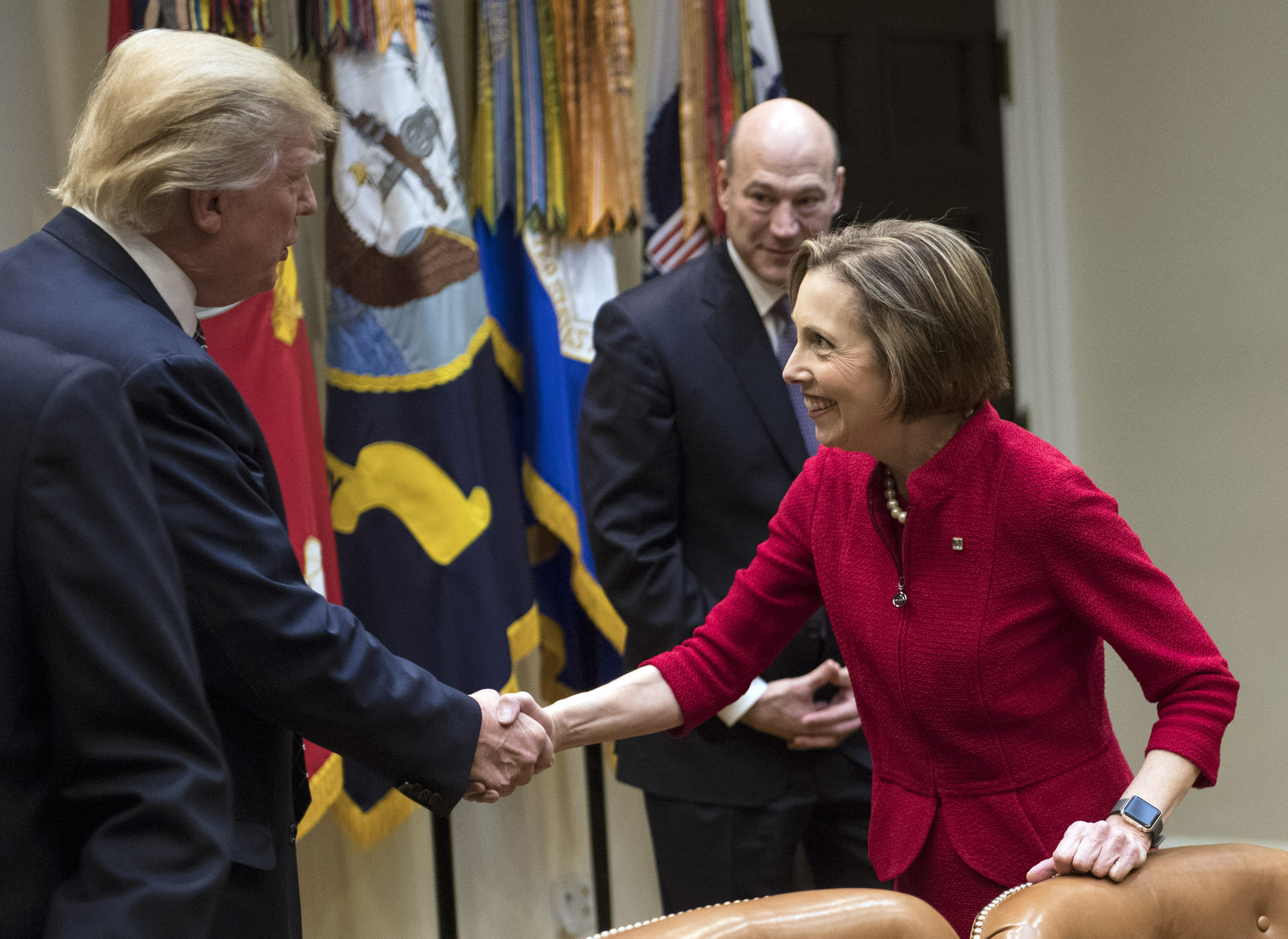 President Trump Meets with CEOs of Small and Comunity Banks at the White House
