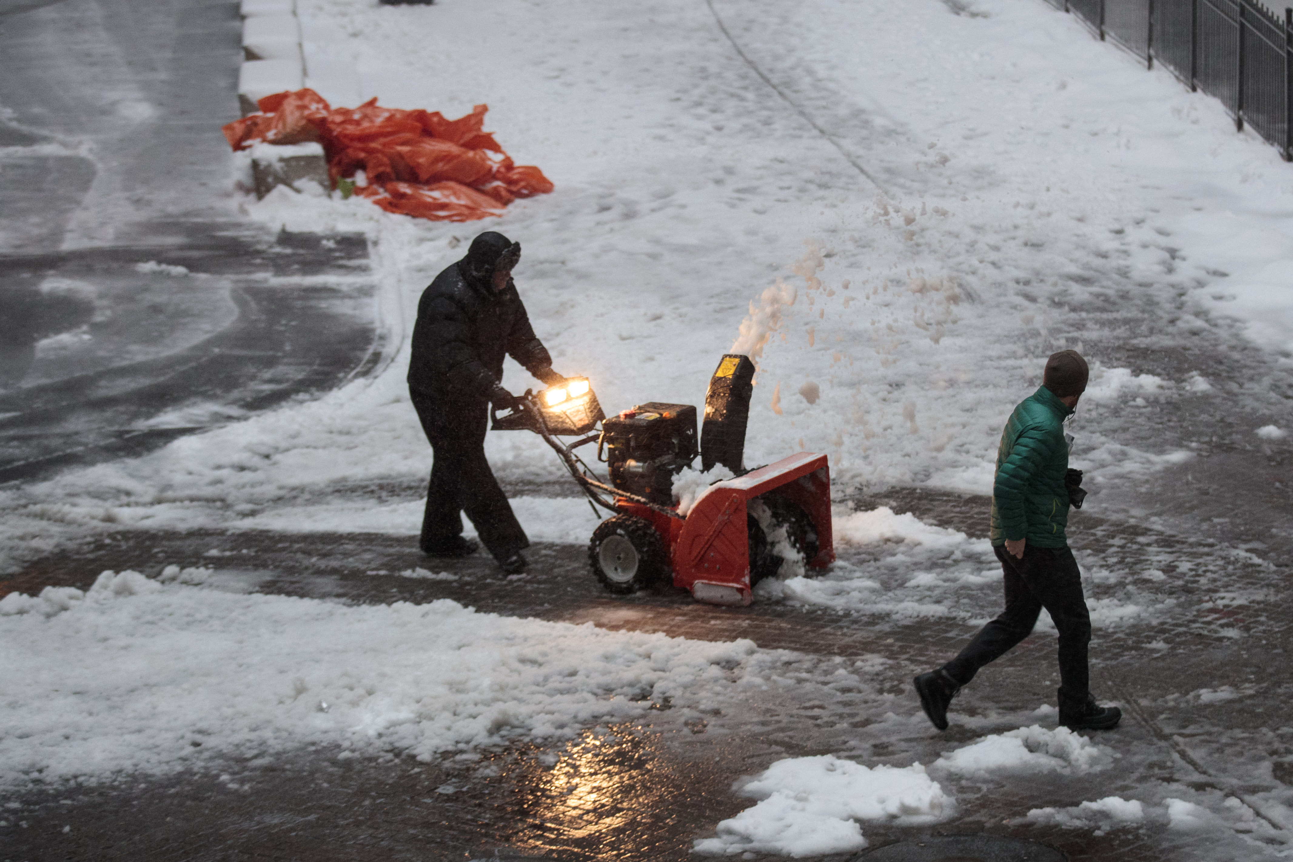 Major Blizzard Hammers East Coast With High Winds And Heavy Snow