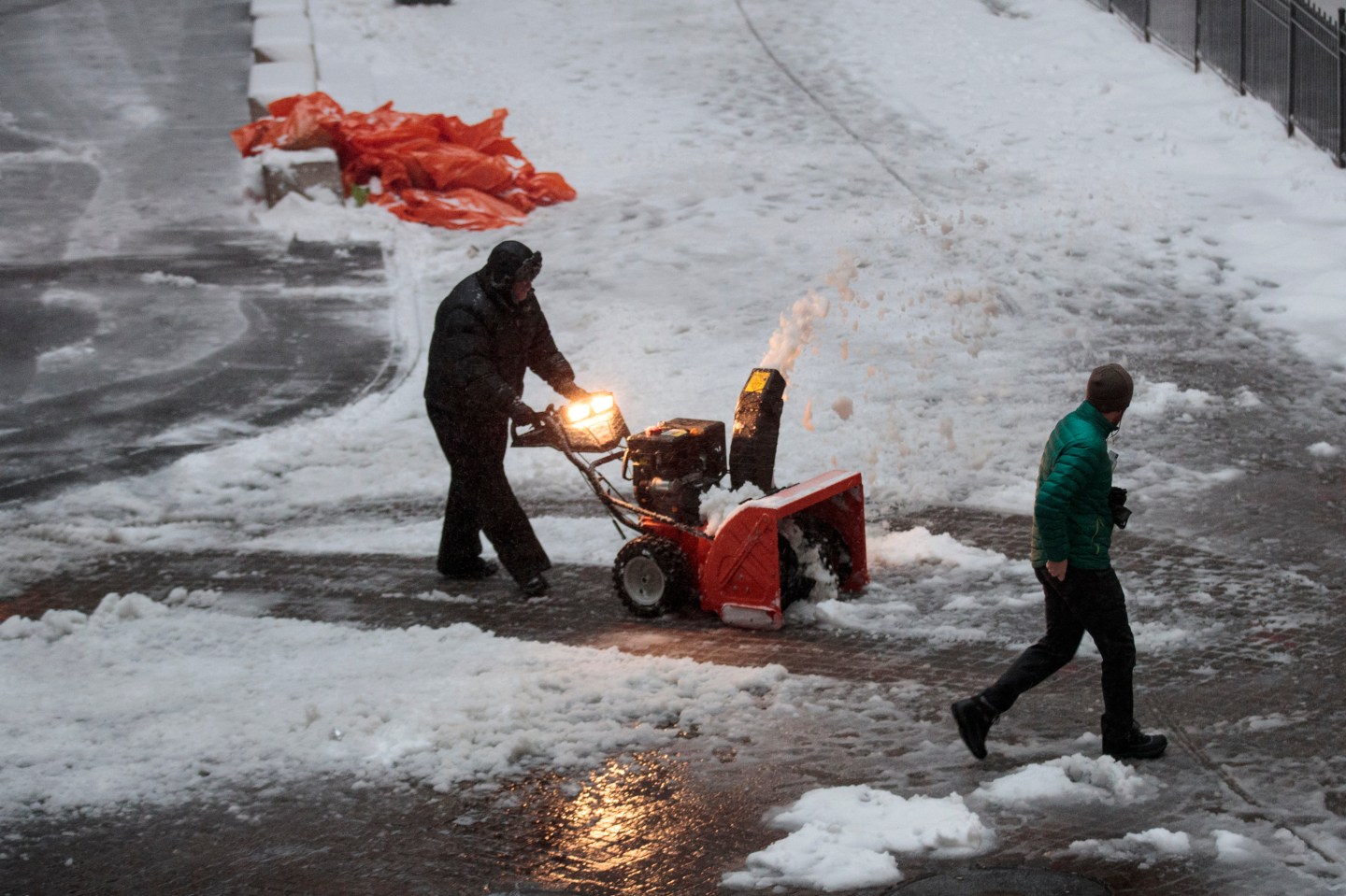 Major Blizzard Hammers East Coast With High Winds And Heavy Snow
