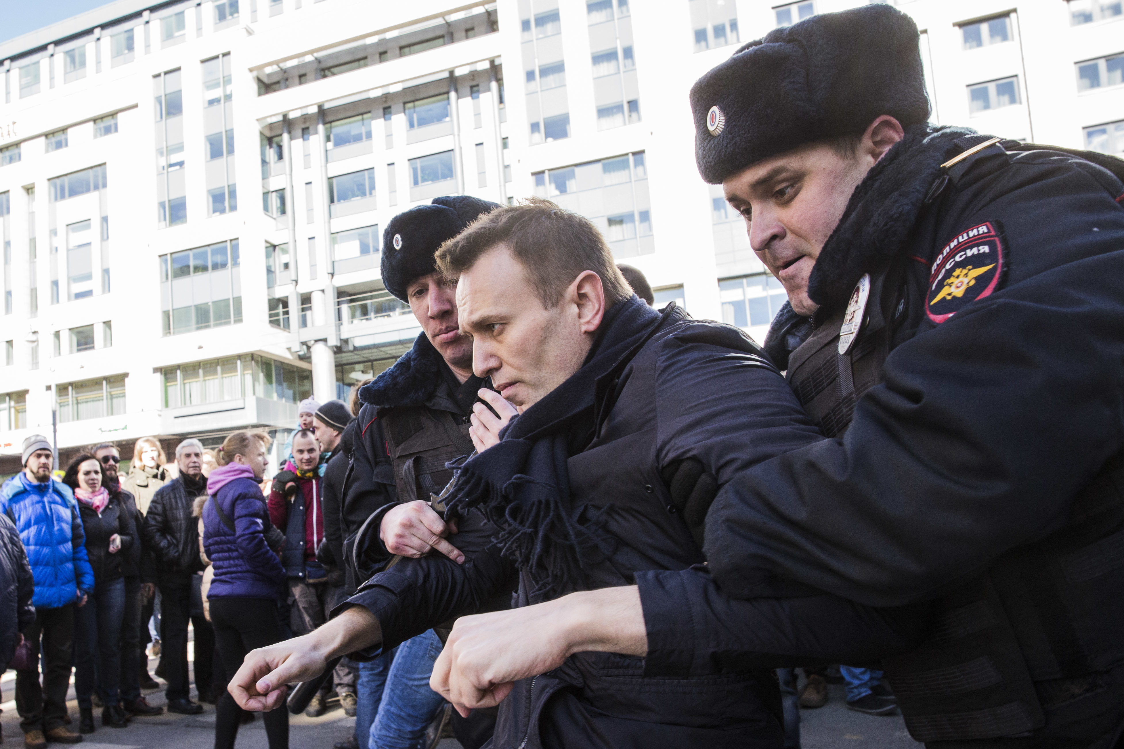 APTOPIX Russia Protest